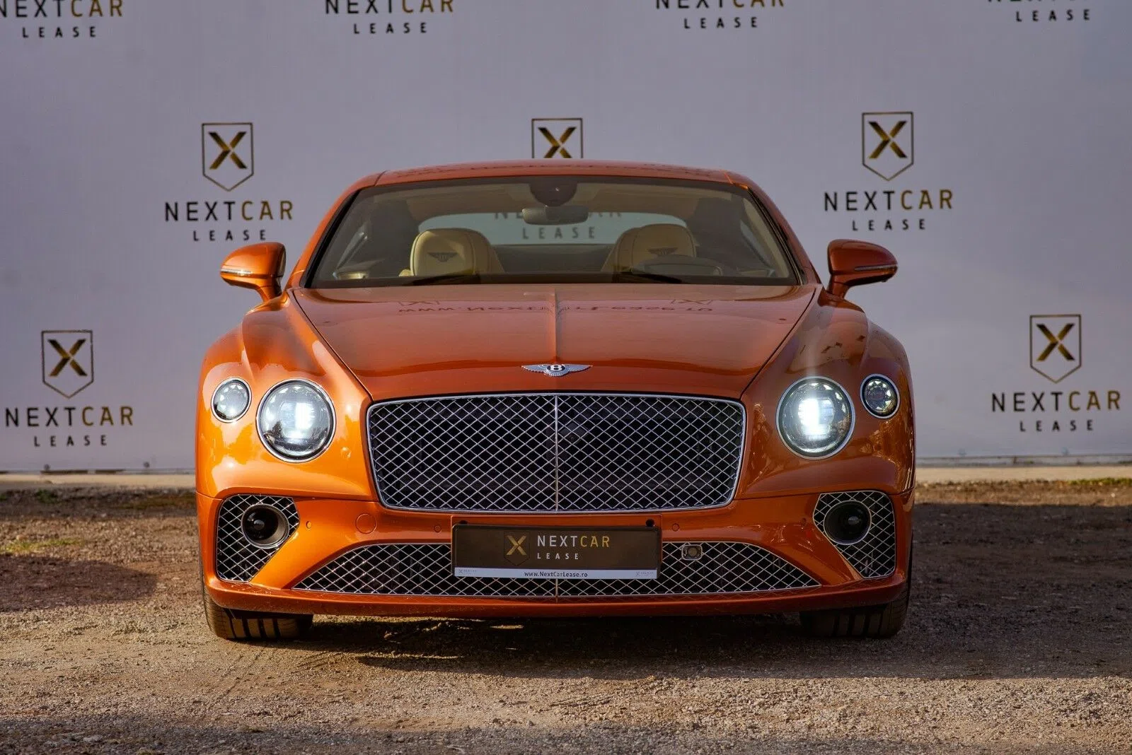 2018 Bentley Continental GT for sale, exterior, Orange Metallic