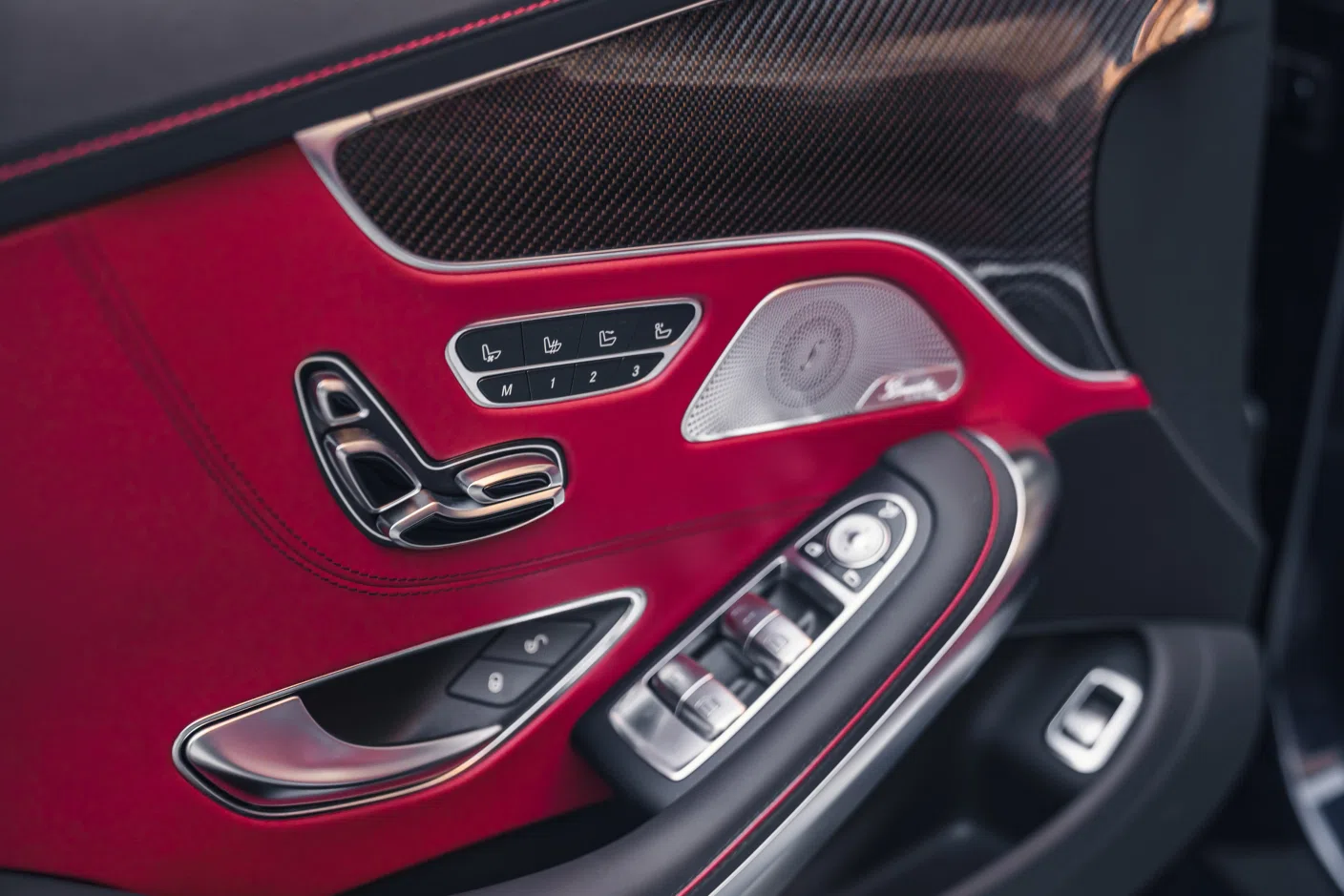 2019 Mercedes-Benz S65 AMG Convertible interior, door panel