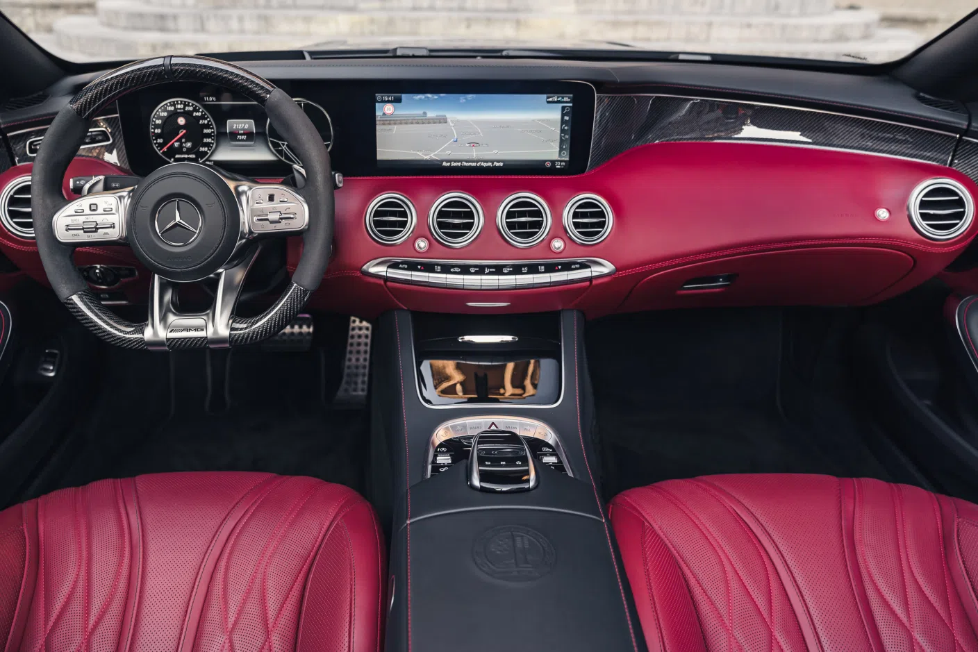 2019 Mercedes-Benz S65 AMG Convertible interior