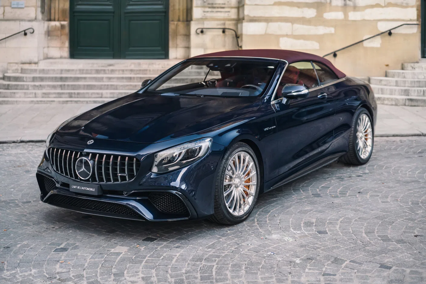 2019 Mercedes-Benz S65 AMG Convertible for sale, exterior, Bleu Cavansite métallisé