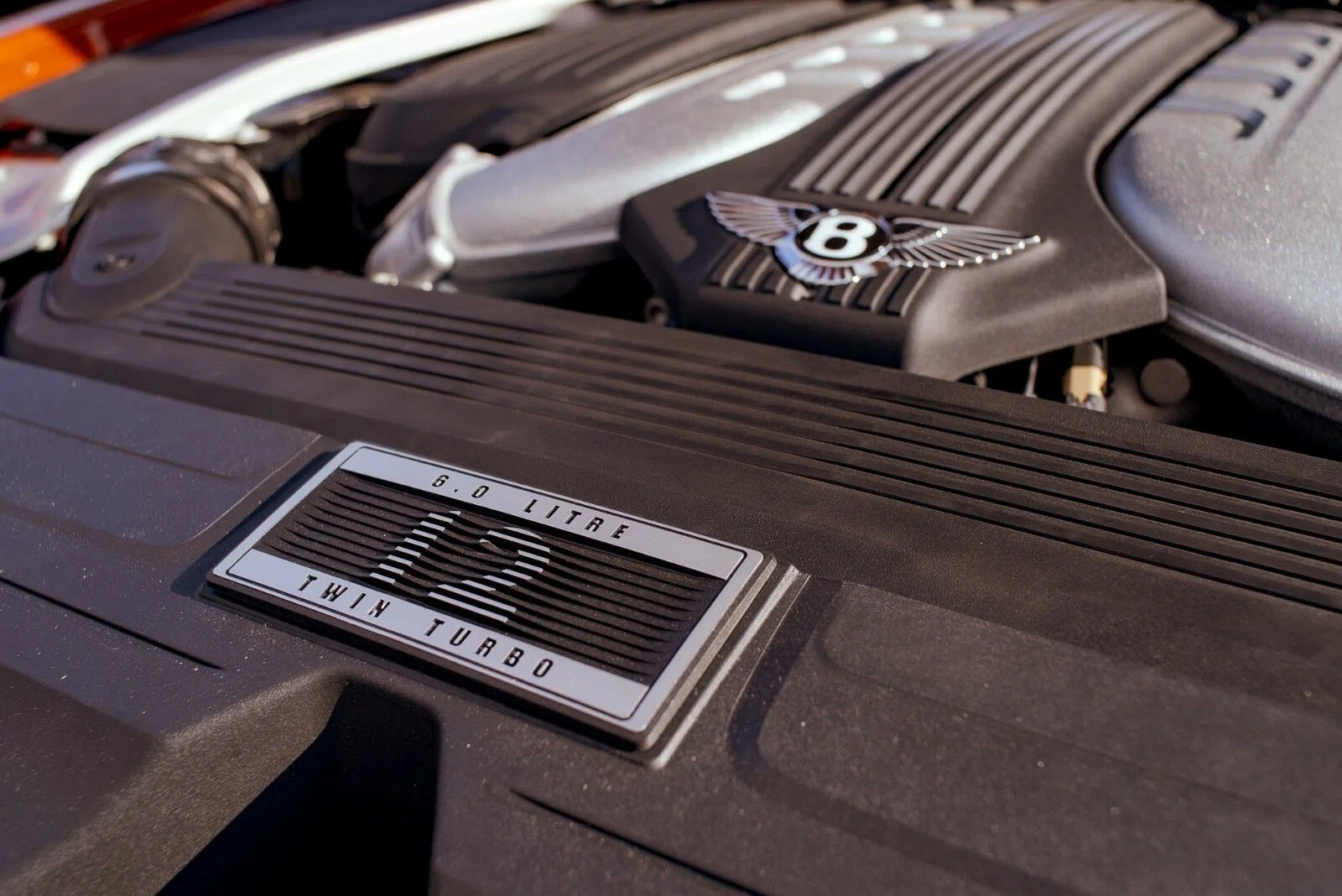 2018 Bentley Continental GT engine