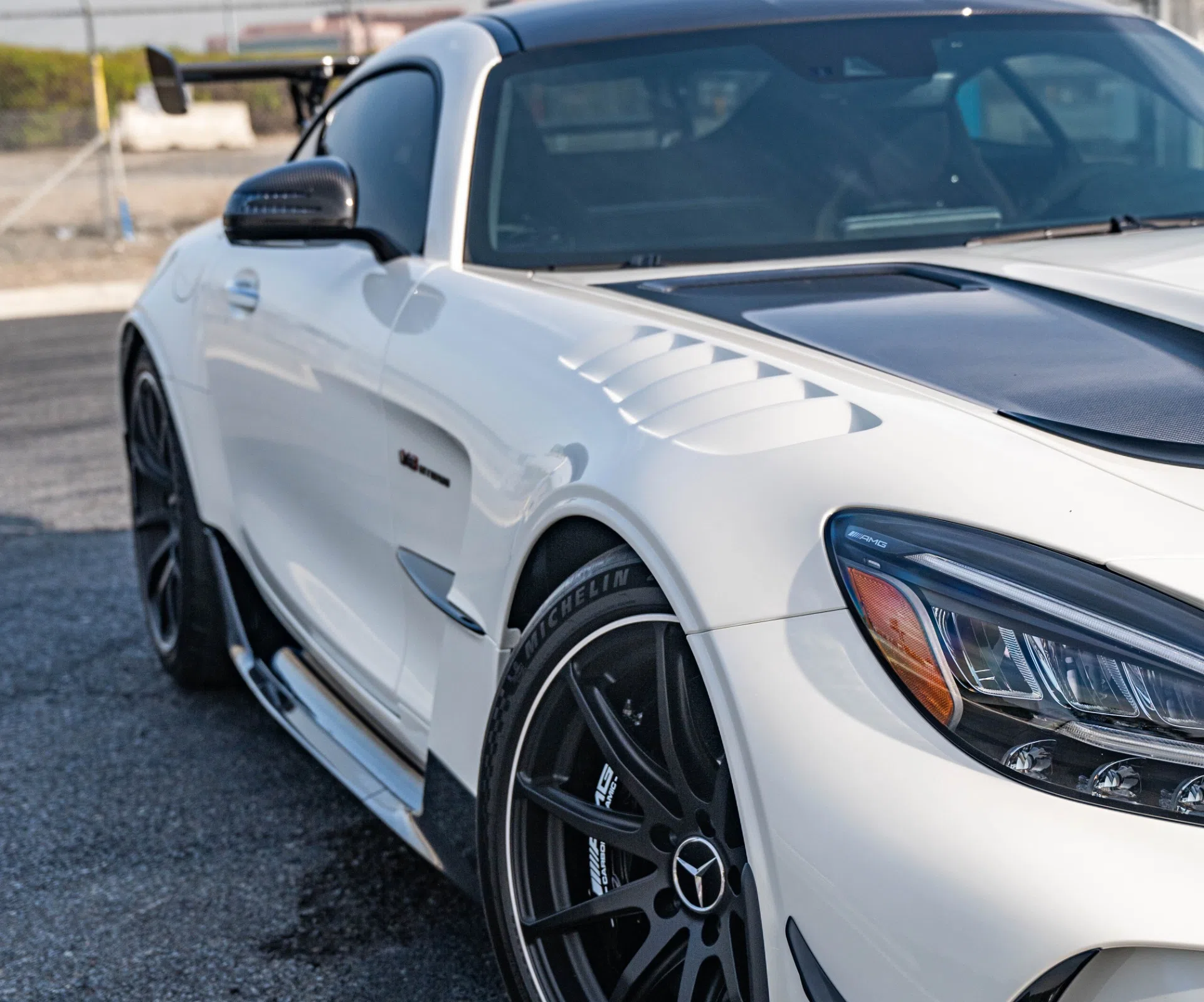 2022 Mercedes-Benz AMG GT Black Series for sale, exterior, White