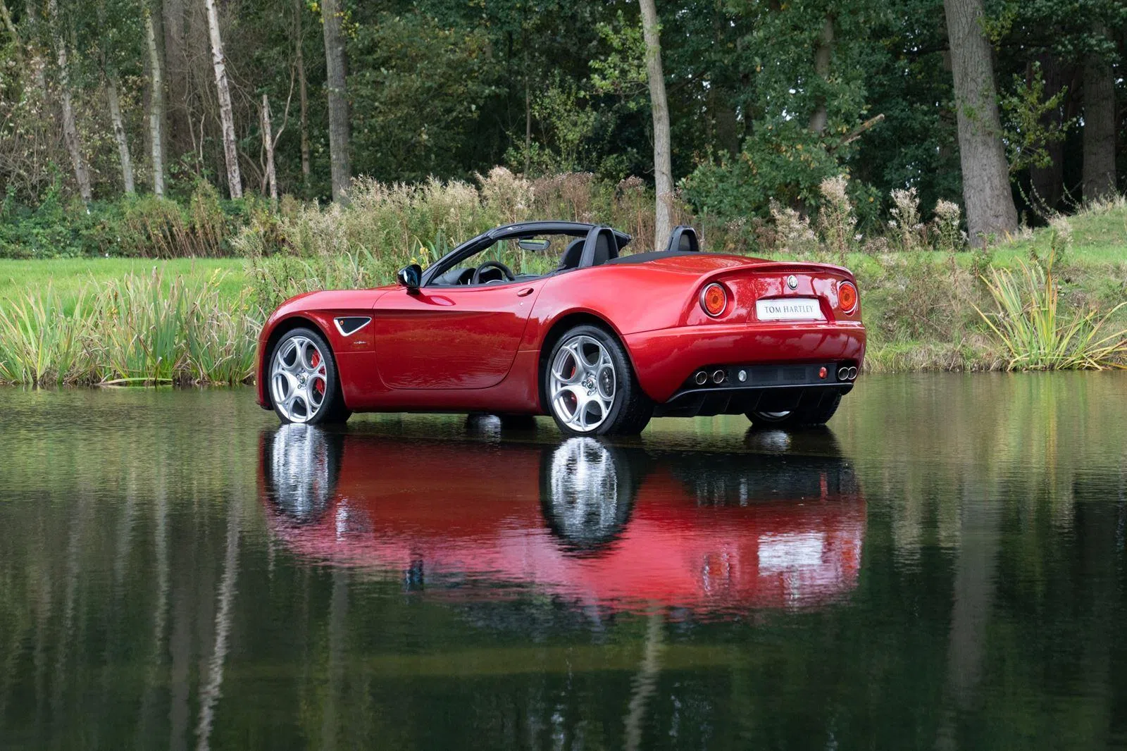 2013 Alfa Romeo 8C Spider for sale, exterior, Rosso Competizione
