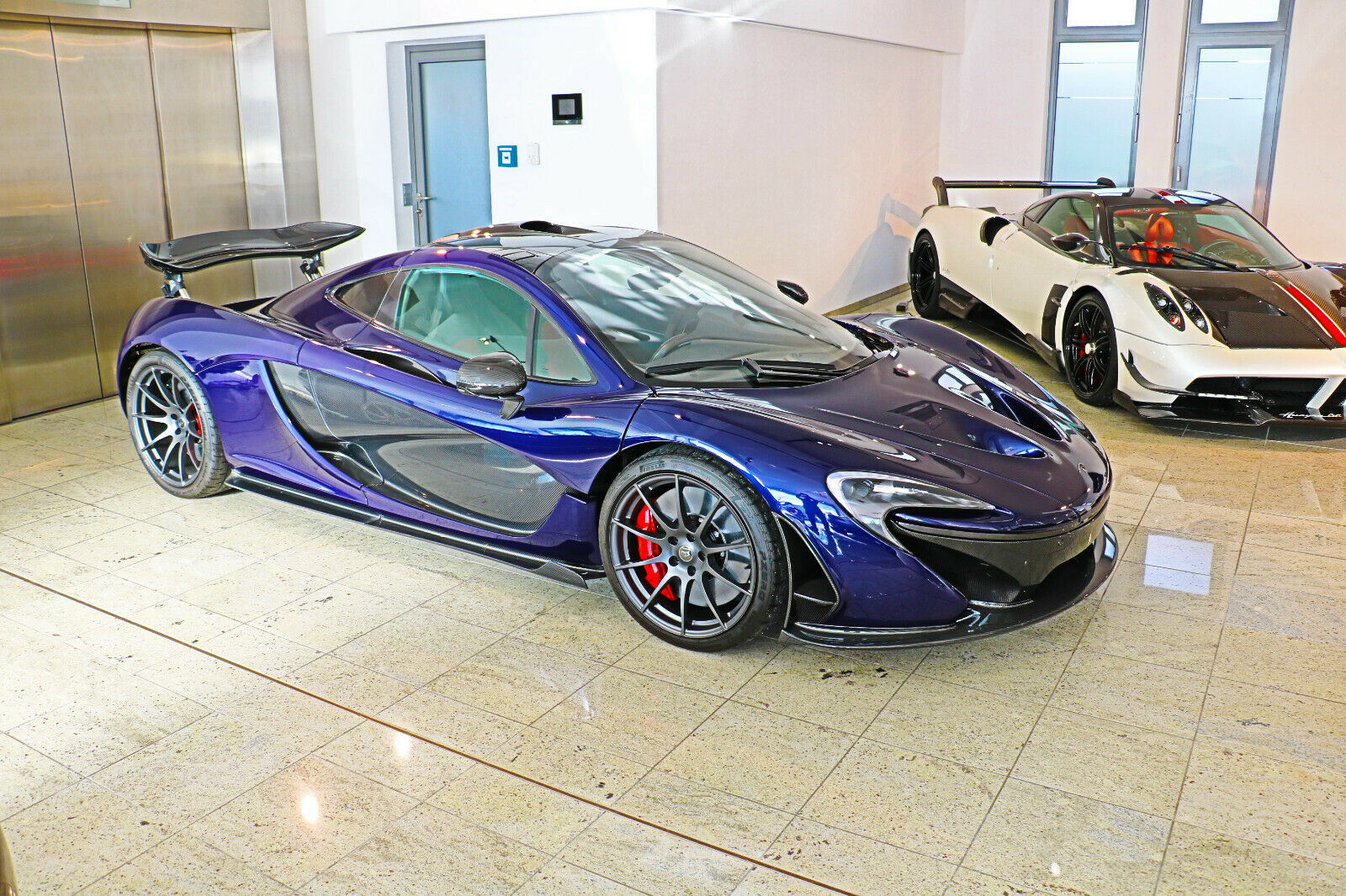 2018 McLaren P1 MSO Mystic Blue