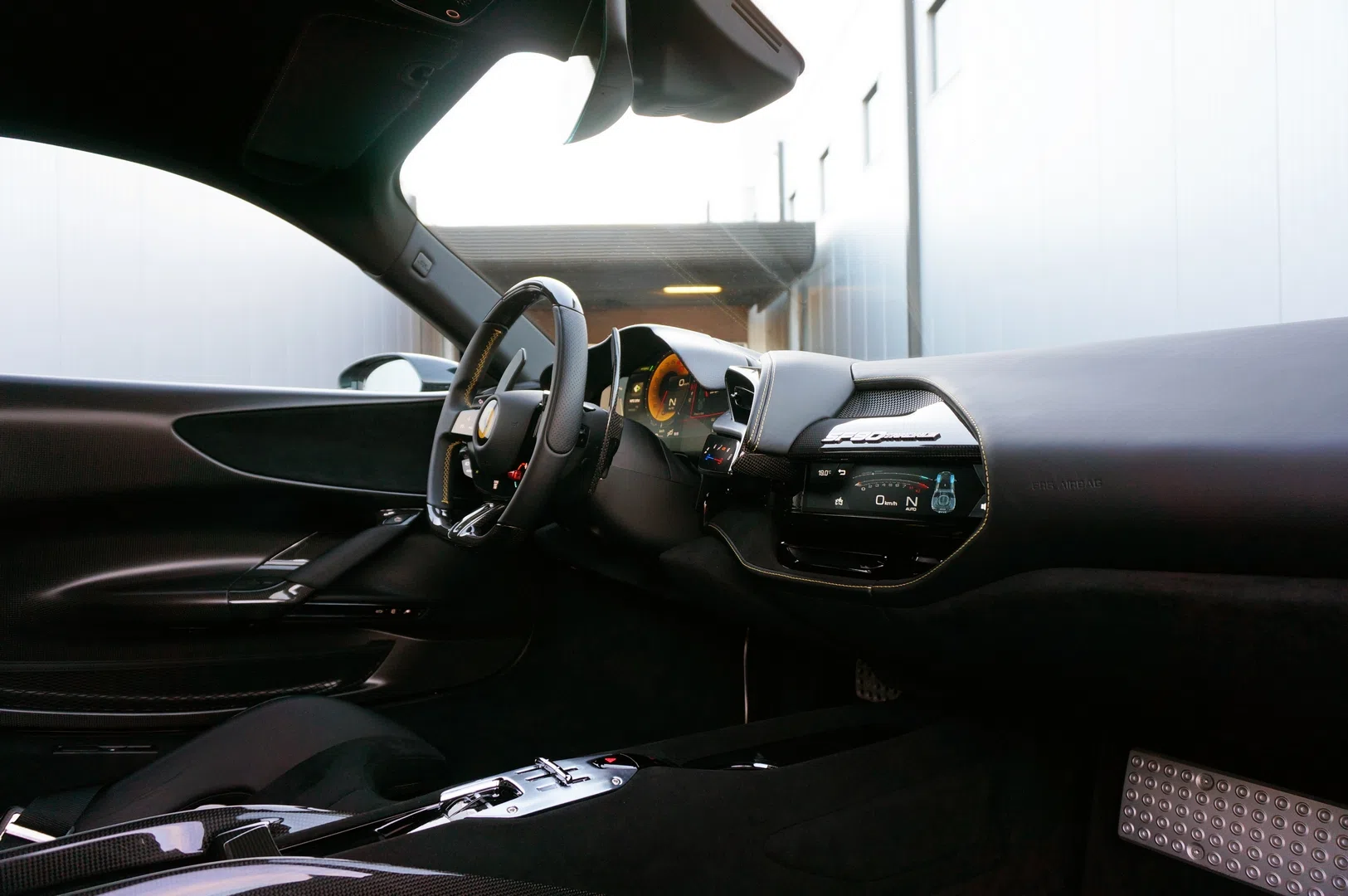 2021 Ferrari SF90 Stradale Assetto Fiorano Package interior, dashboard