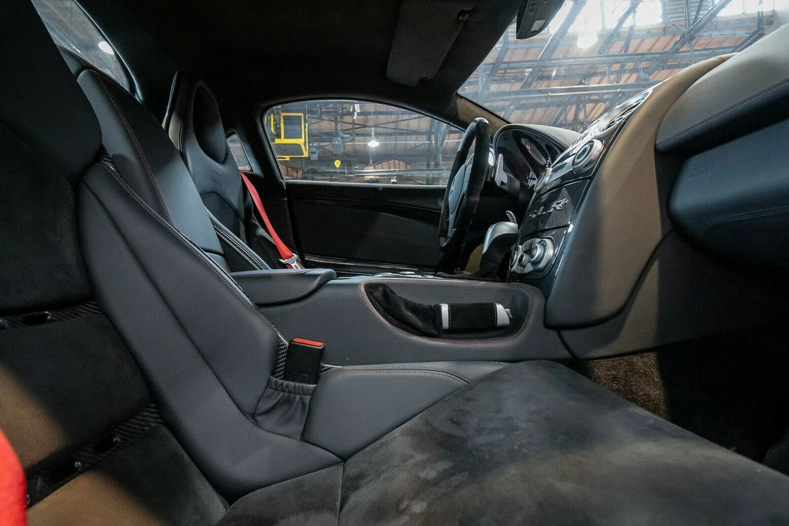 2008 Mercedes-Benz McLaren SLR 722 interior, seats, Black Leather