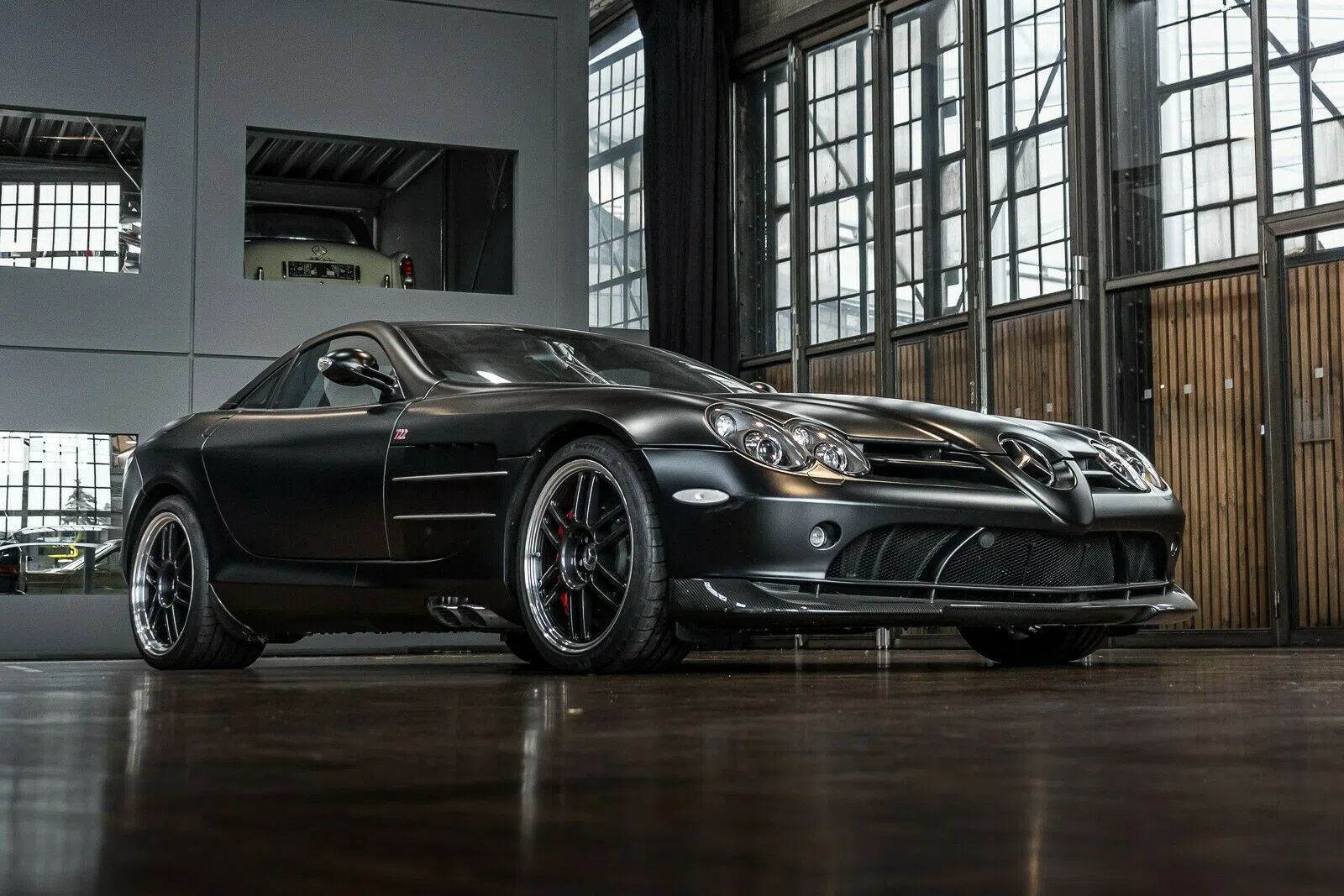 2008 Mercedes-Benz McLaren SLR 722, exterior, Black