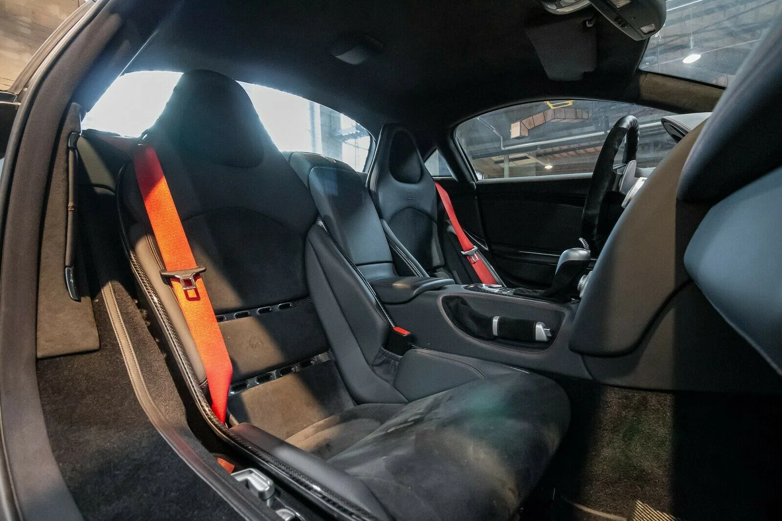 2008 Mercedes-Benz McLaren SLR 722 interior, seats, Black Leather