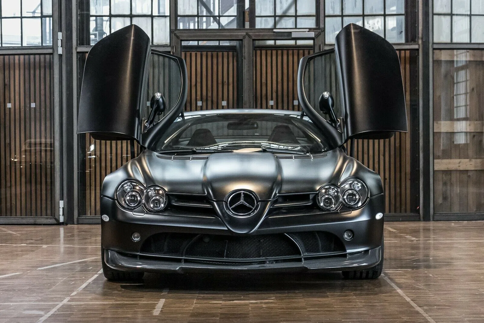 2008 Mercedes-Benz McLaren SLR 722, exterior, Black