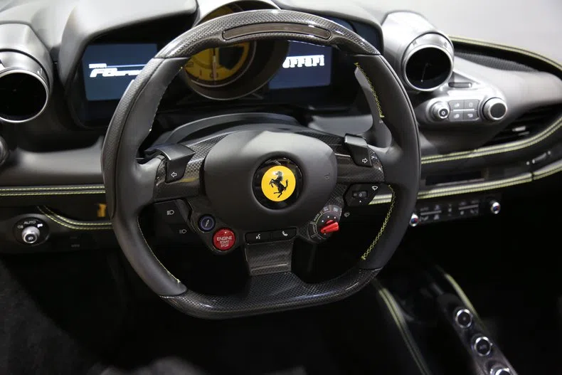 2022 Ferrari F8 Spider interior