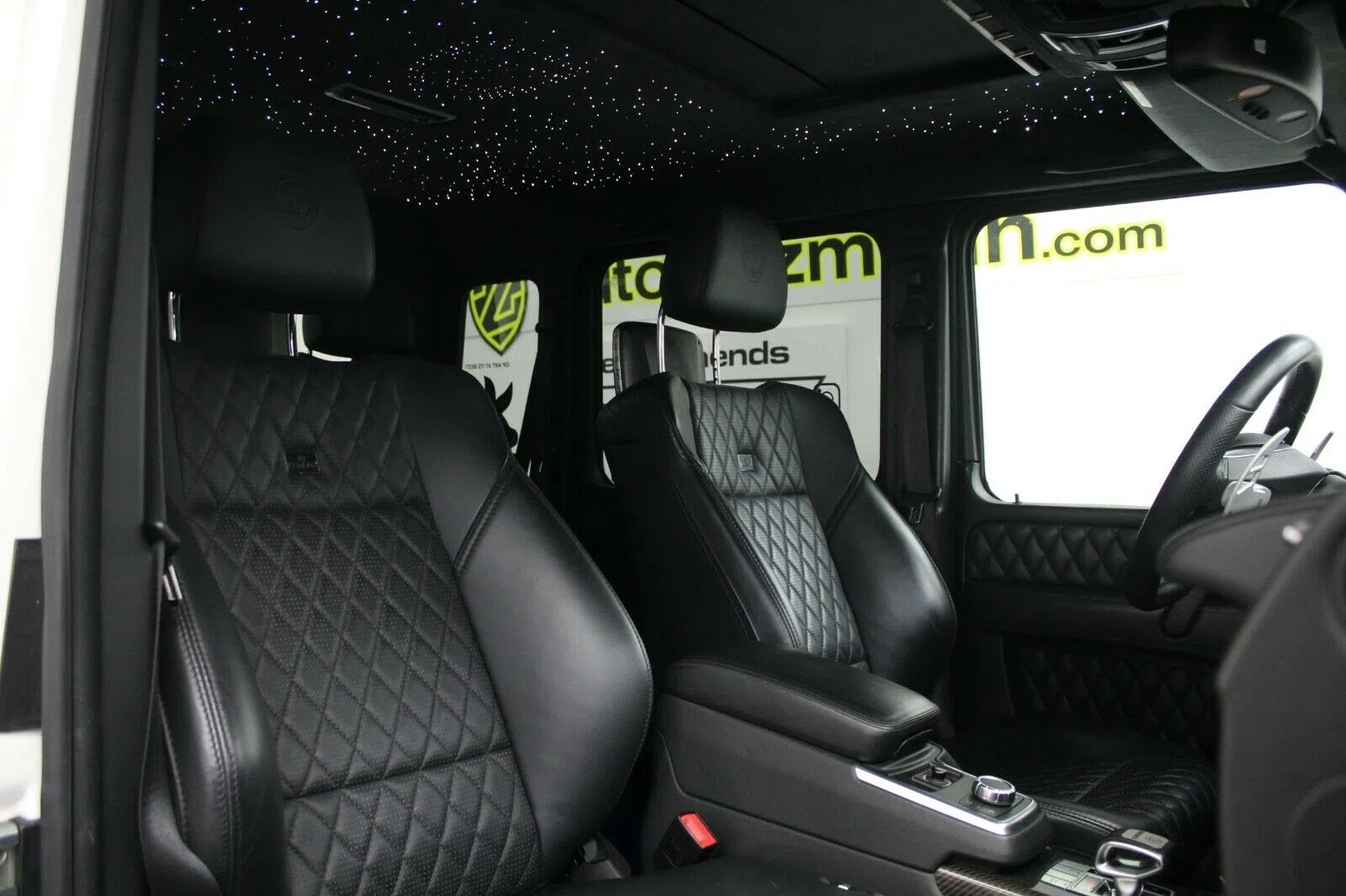 2014 Mercedes-Benz G 63 AMG 6x6 interior, seats