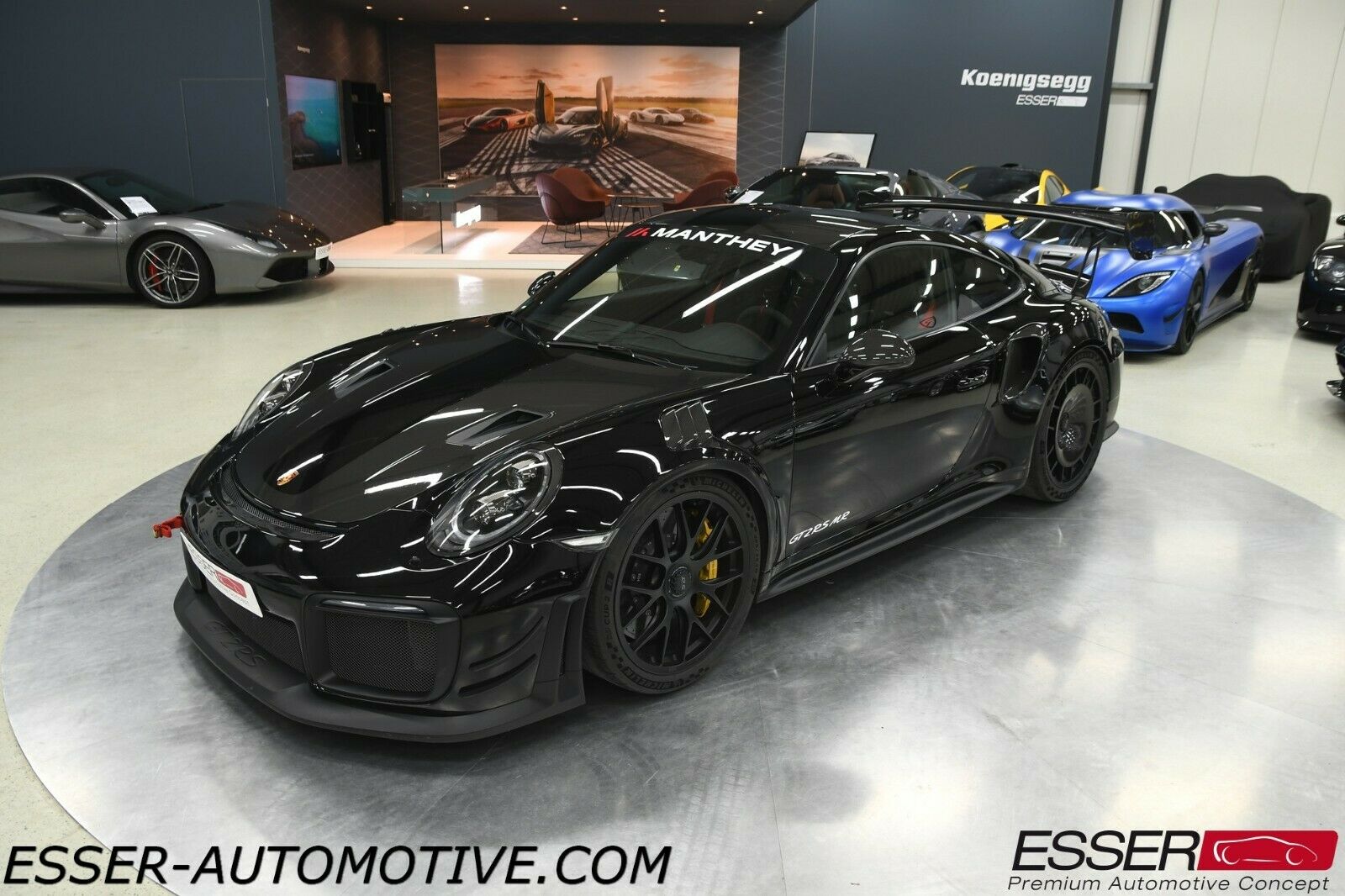 2018 PORSCHE 991 GT2 RS WEISSACH PACKAGE MANTHEY RACING