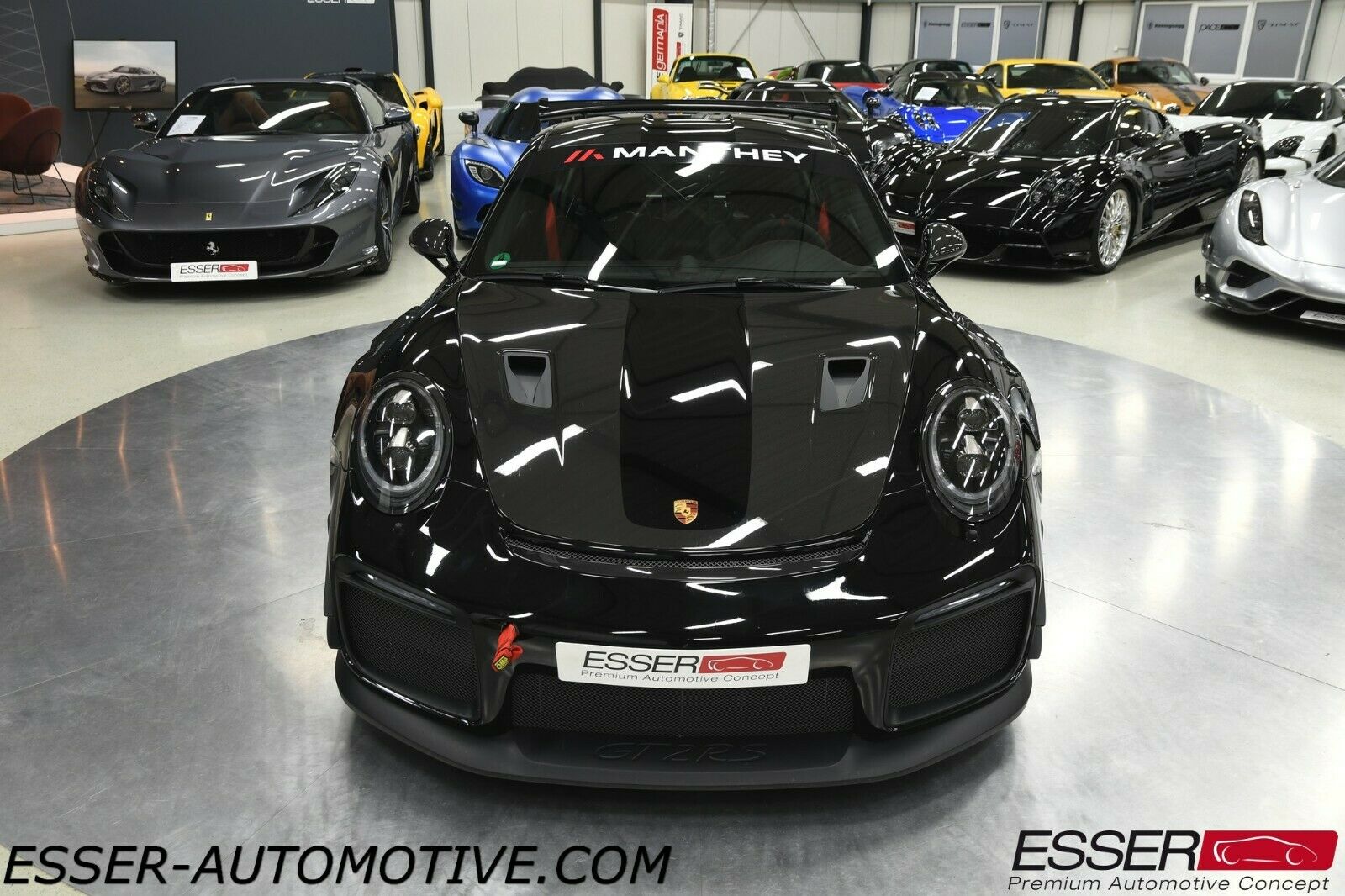 2018 PORSCHE 991 GT2 RS WEISSACH PACKAGE MANTHEY RACING, 19/19
