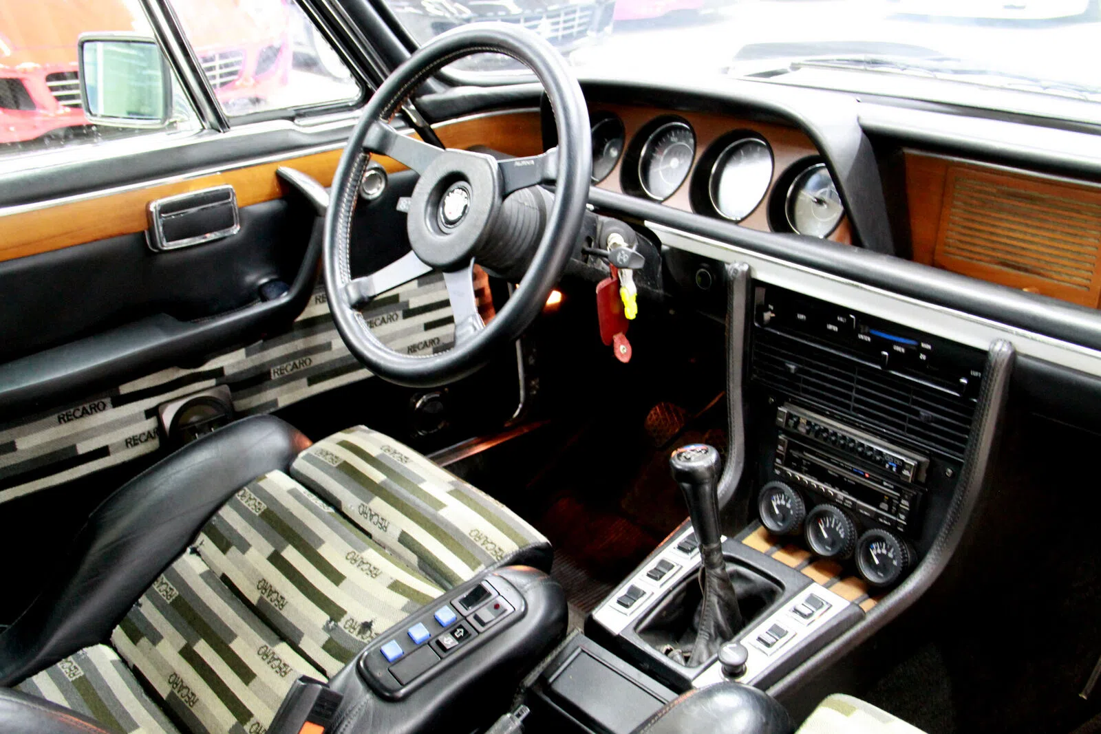 1974 BMW 3,0 CSL interior, dashboard