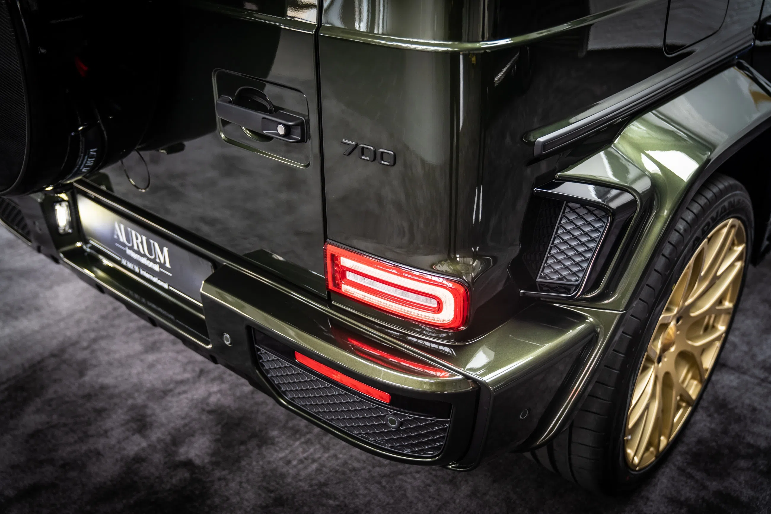 2022 BRABUS G 700, exterior, G manufactory olive metallic metallic