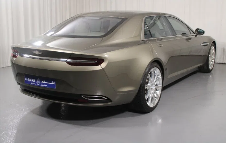 2017 Aston Martin Lagonda, rear three-quarter view