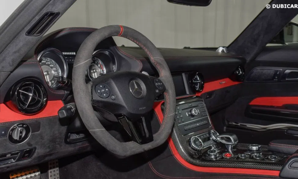 2014 Mercedes-Benz SLS AMG Black Series interior