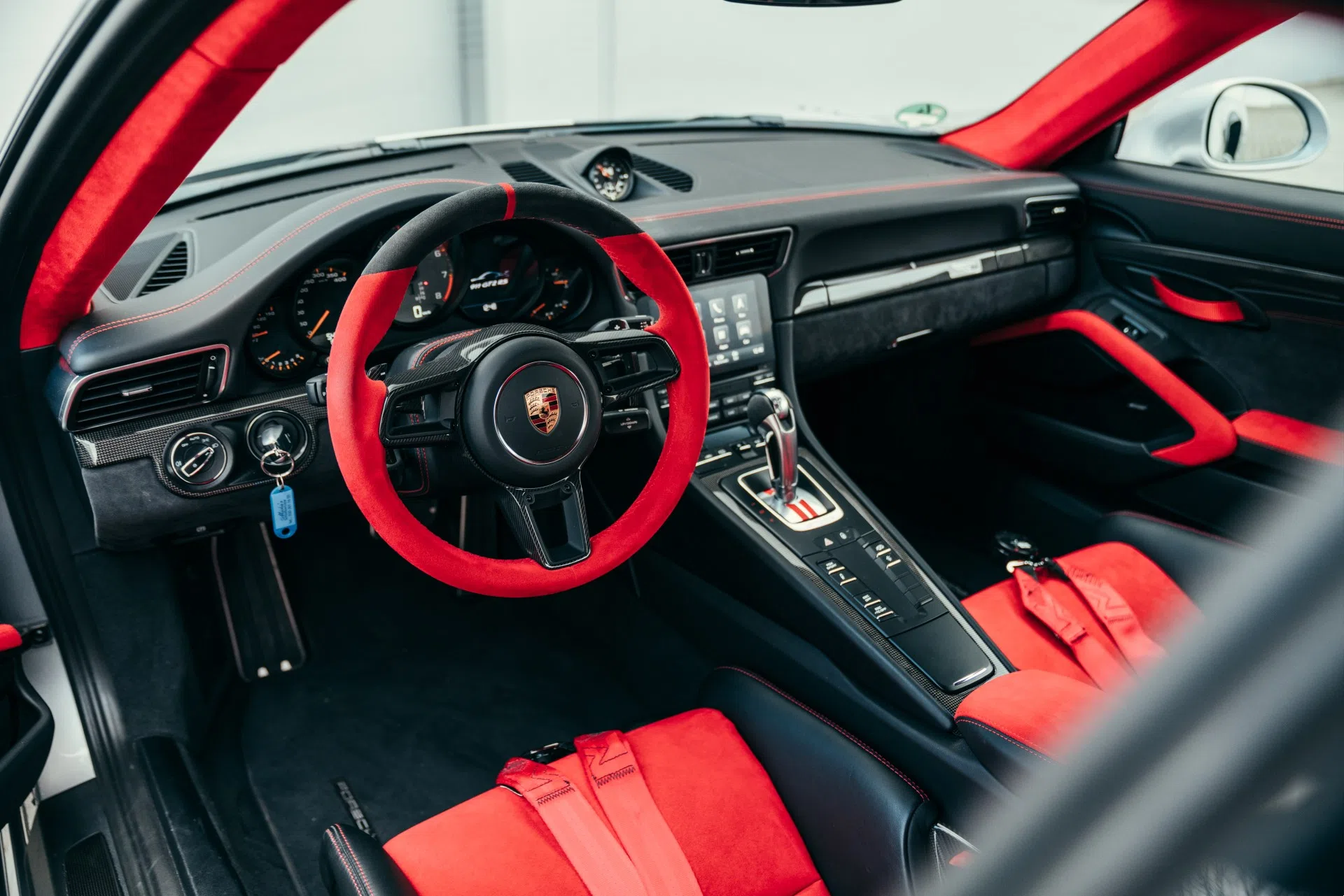 2018 Porsche 991.2 GT2 RS Weissach interior, dashboard