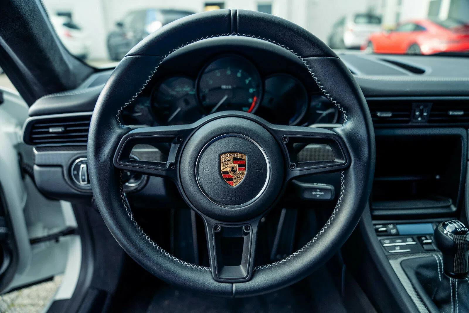 2016 Porsche 911 R interior