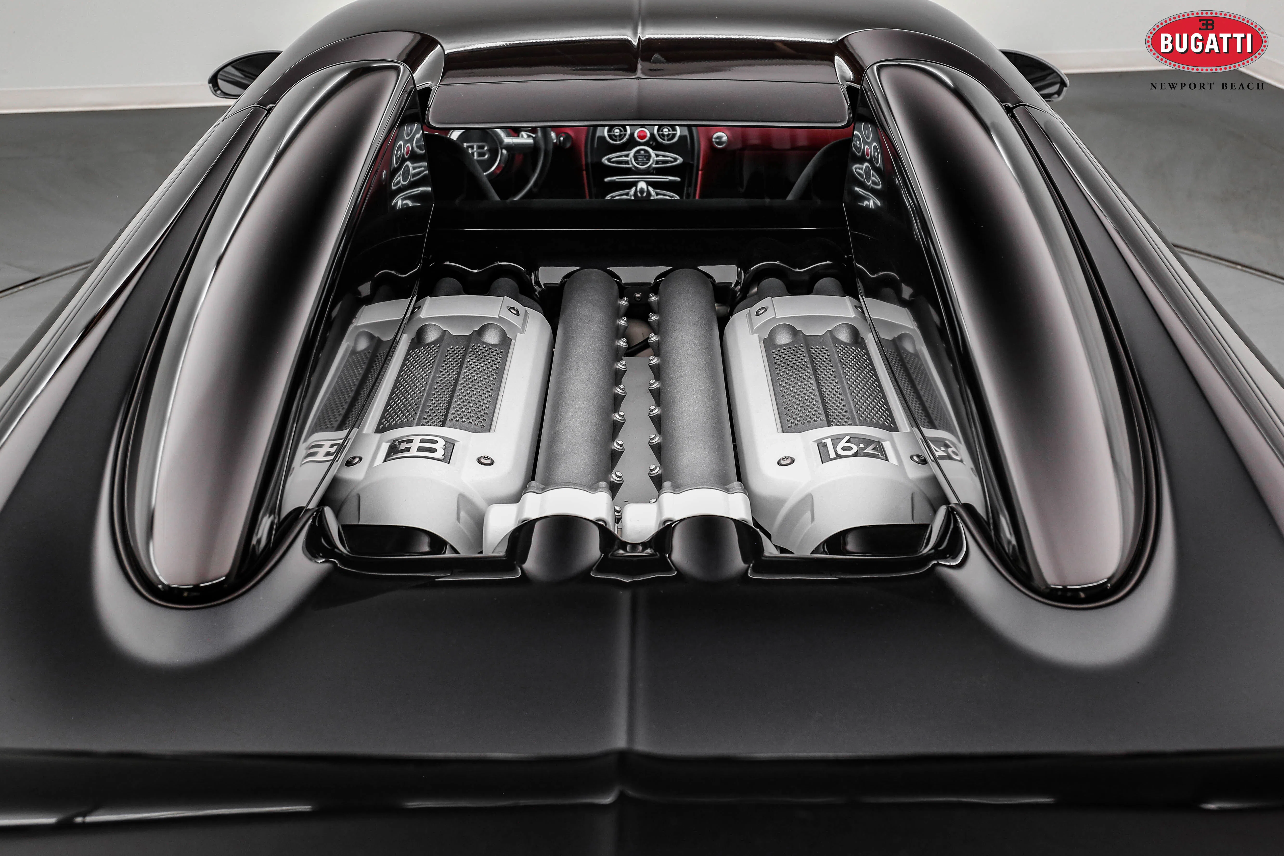 2010 Bugatti Veyron engine