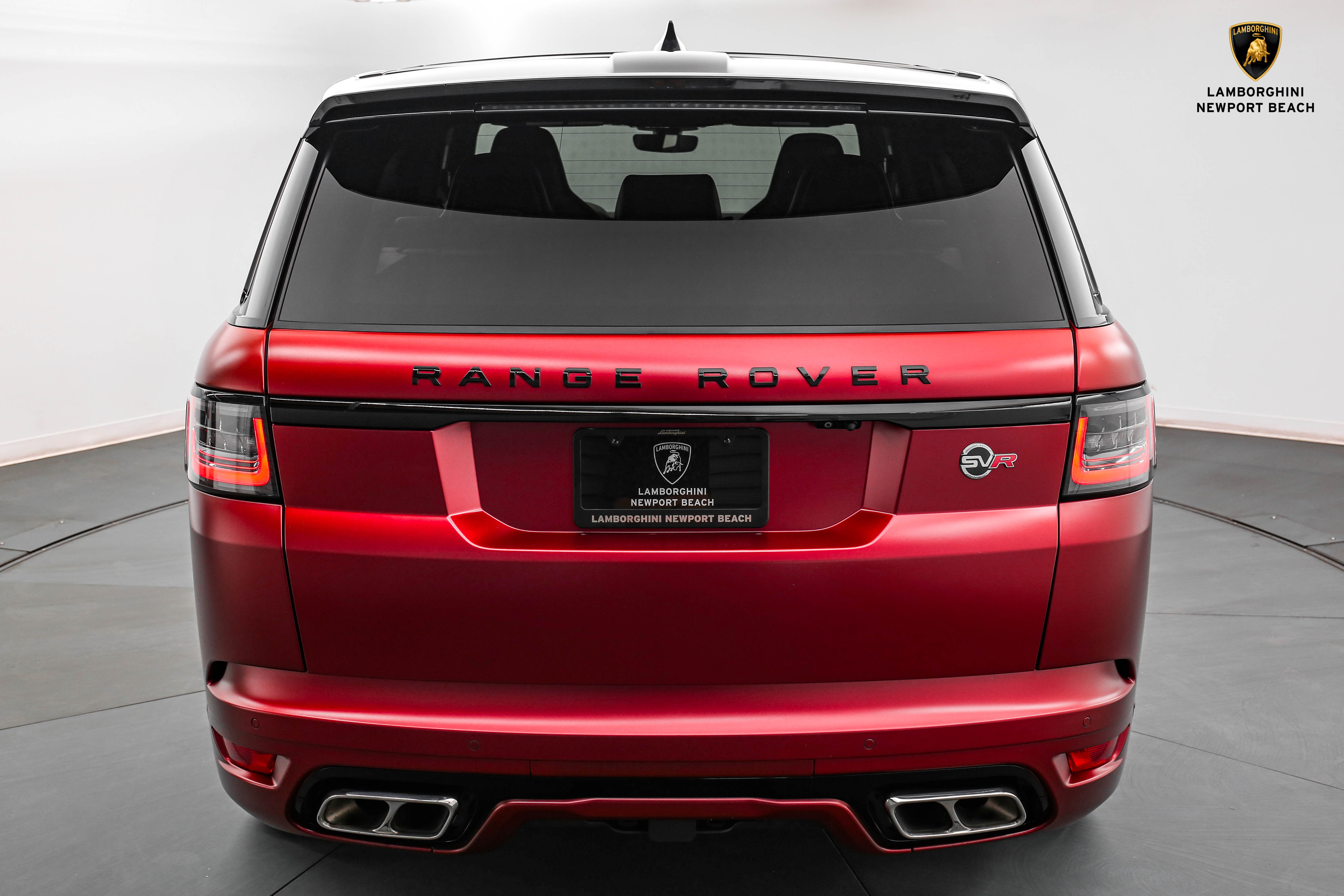 2018 Land Rover Range Rover Sport SVR, 8/19