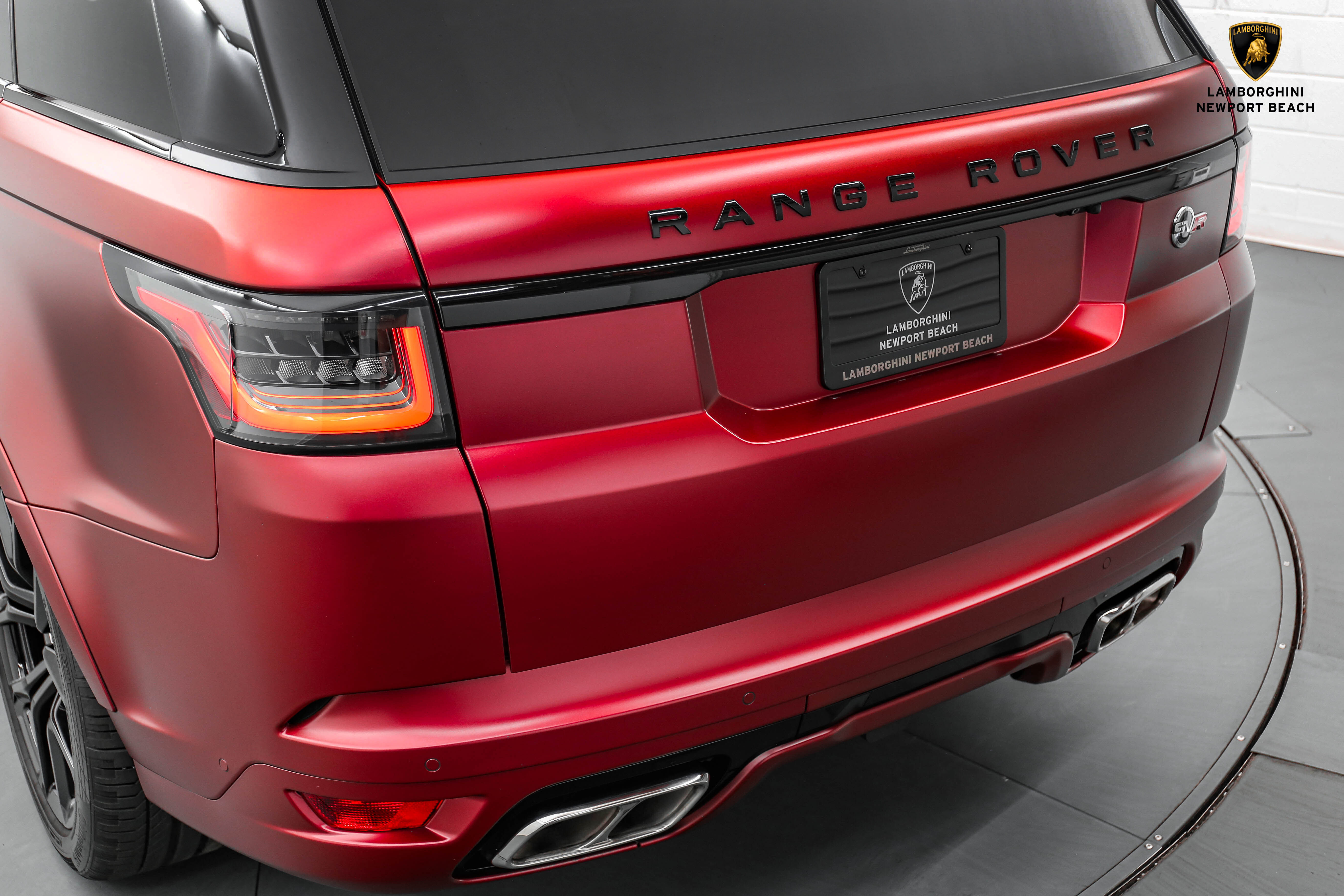 2018 Land Rover Range Rover Sport SVR, 10/19