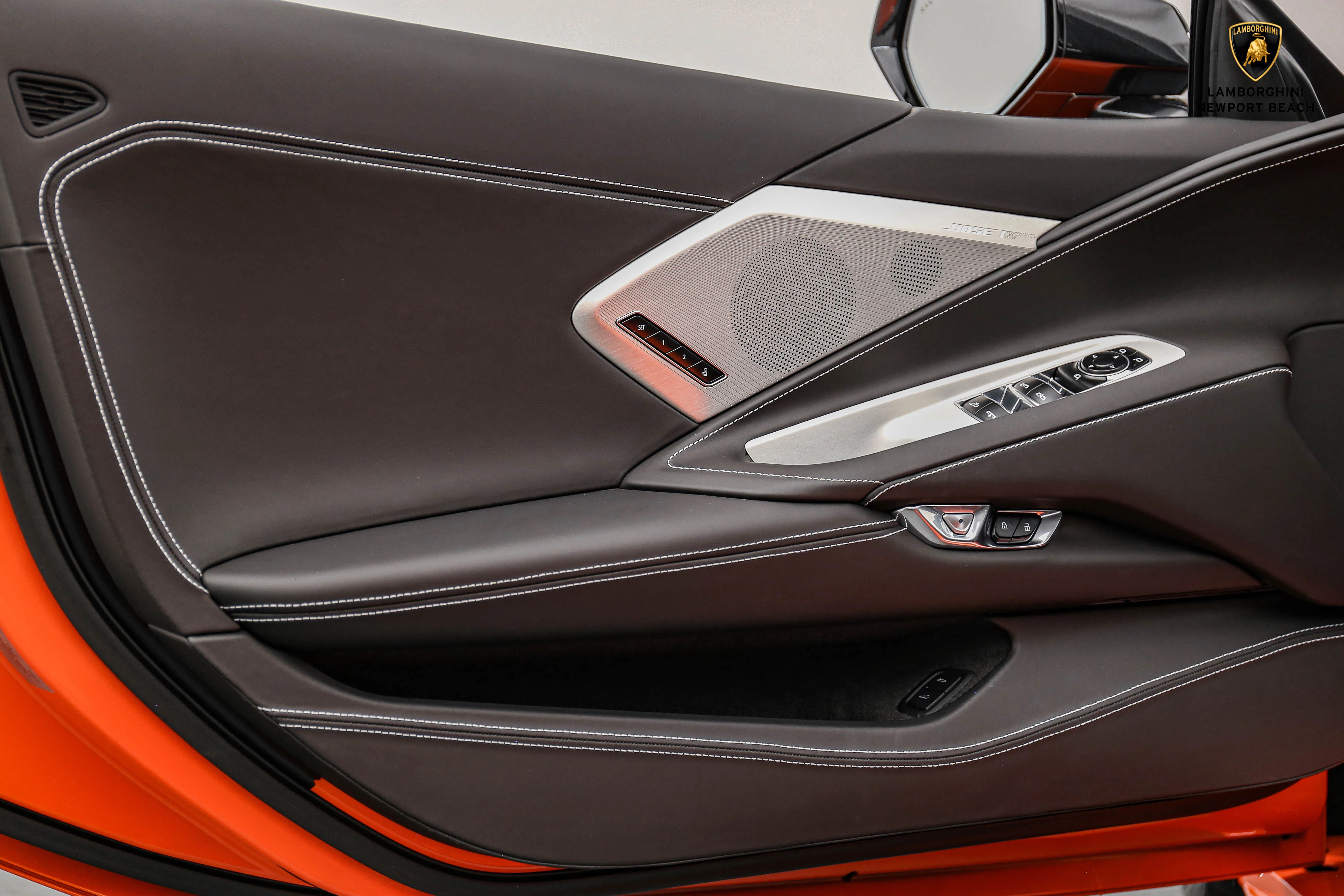 2021 Chevrolet Corvette Stingray interior, door panel, Jet Black