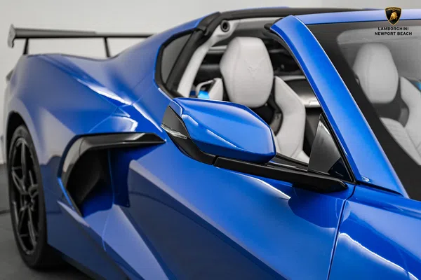 2022 Chevrolet Corvette Stingray for sale, exterior, Elkhart Lake Blue Metallic