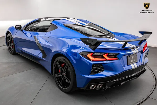 2022 Chevrolet Corvette Stingray for sale, exterior, Elkhart Lake Blue Metallic