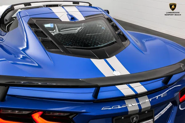 2022 Chevrolet Corvette Stingray for sale, exterior, Elkhart Lake Blue Metallic