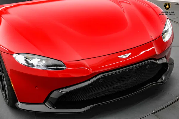 2019 Aston Martin Vantage for sale, exterior, Rosso Corsa Ferrari