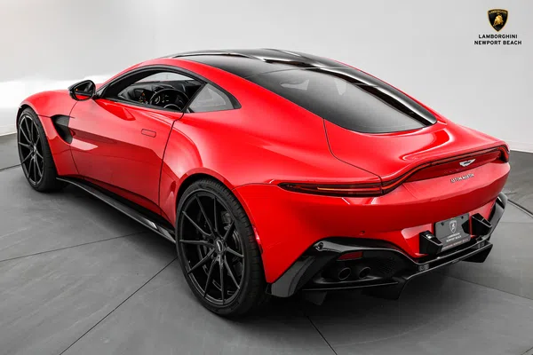 2019 Aston Martin Vantage for sale, exterior, Rosso Corsa Ferrari