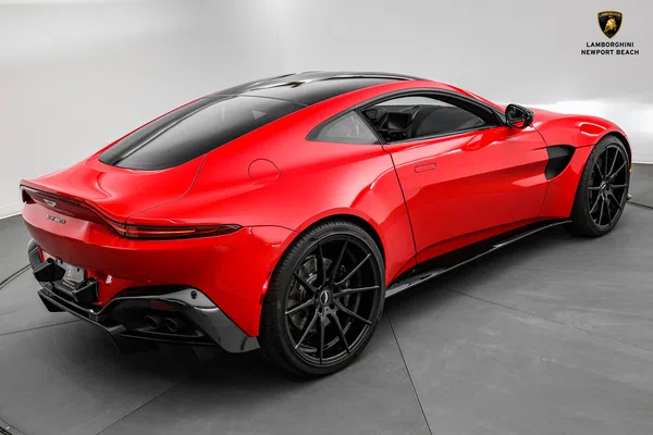 2019 Aston Martin Vantage for sale, exterior, Rosso Corsa Ferrari