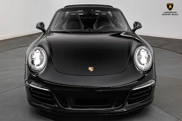 2016 Porsche 911 Targa 4 GTS for sale, exterior, Jet Black Metallic