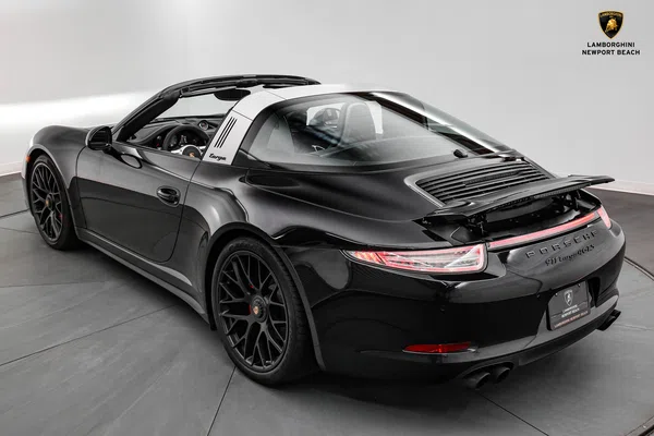 2016 Porsche 911 Targa 4 GTS for sale, exterior, Jet Black Metallic