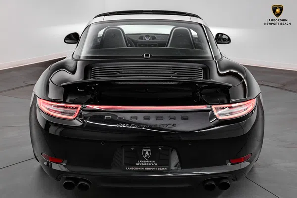 2016 Porsche 911 Targa 4 GTS for sale, exterior, Jet Black Metallic