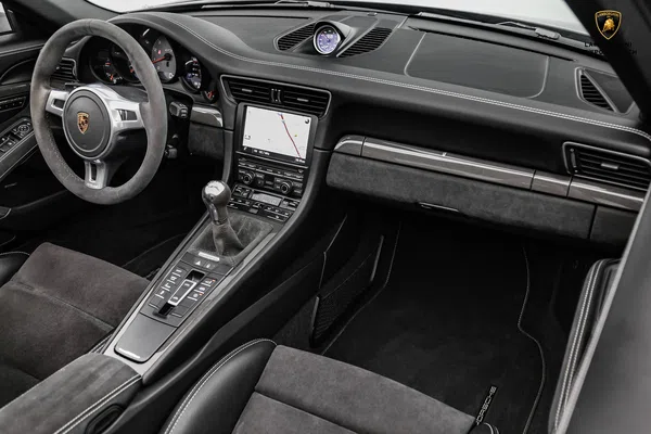 2016 Porsche 911 Targa 4 GTS interior, Black, Full leather