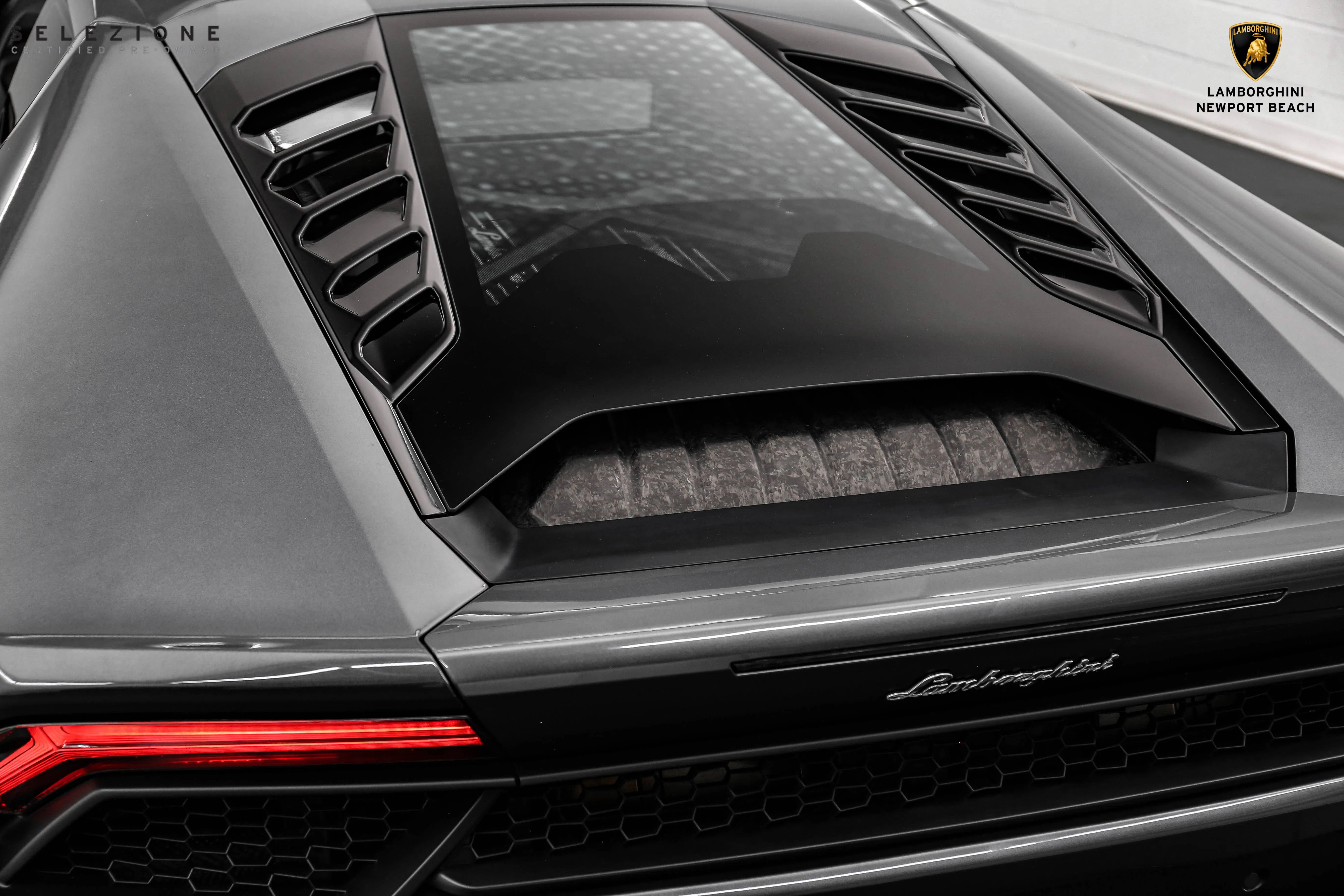2018 Lamborghini Huracan LP580-2 for sale, exterior, Grigio Lynx Metallic