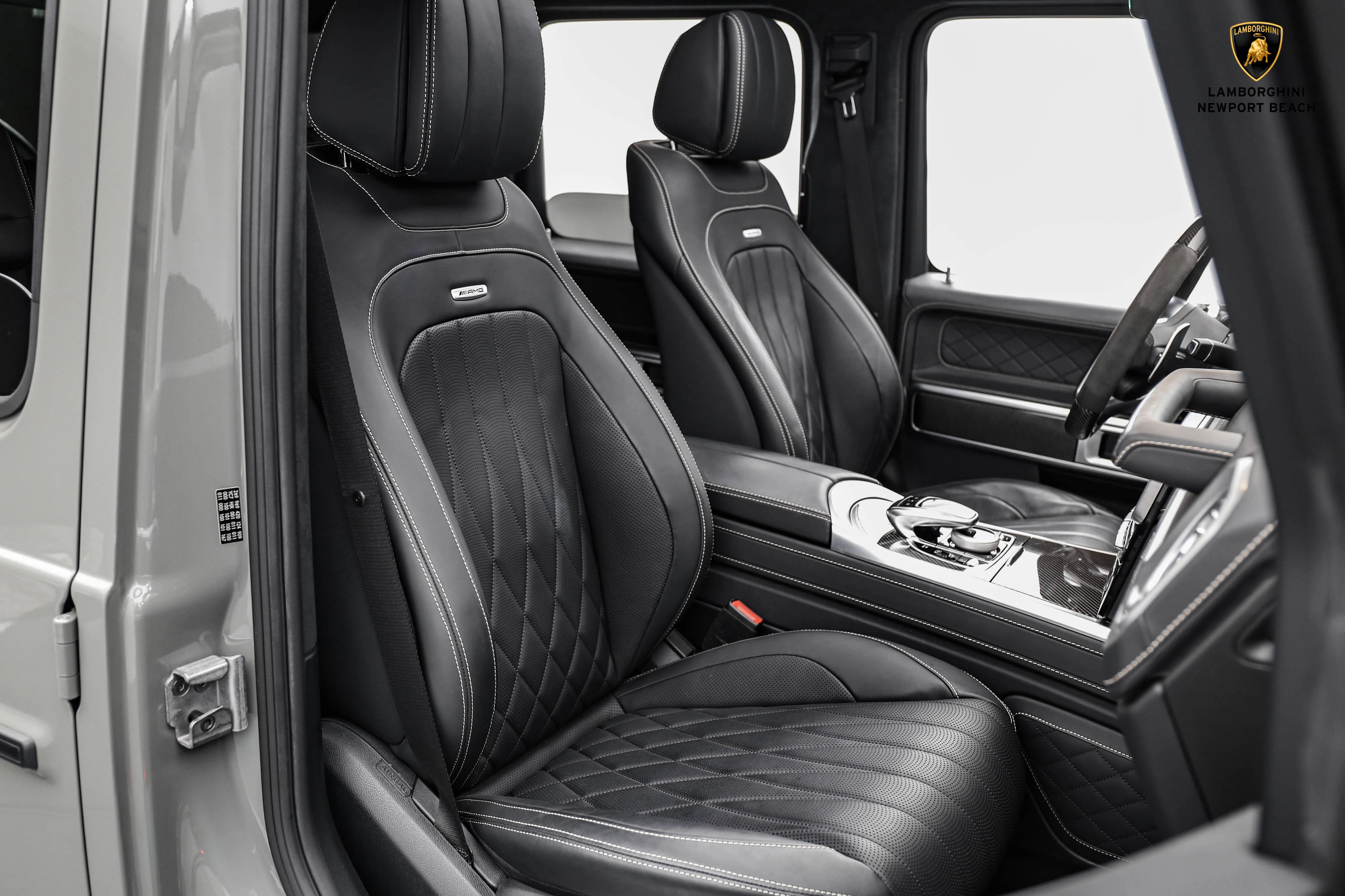 2021 Mercedes-Benz G 63 AMG interior, seats, Black, Full leather