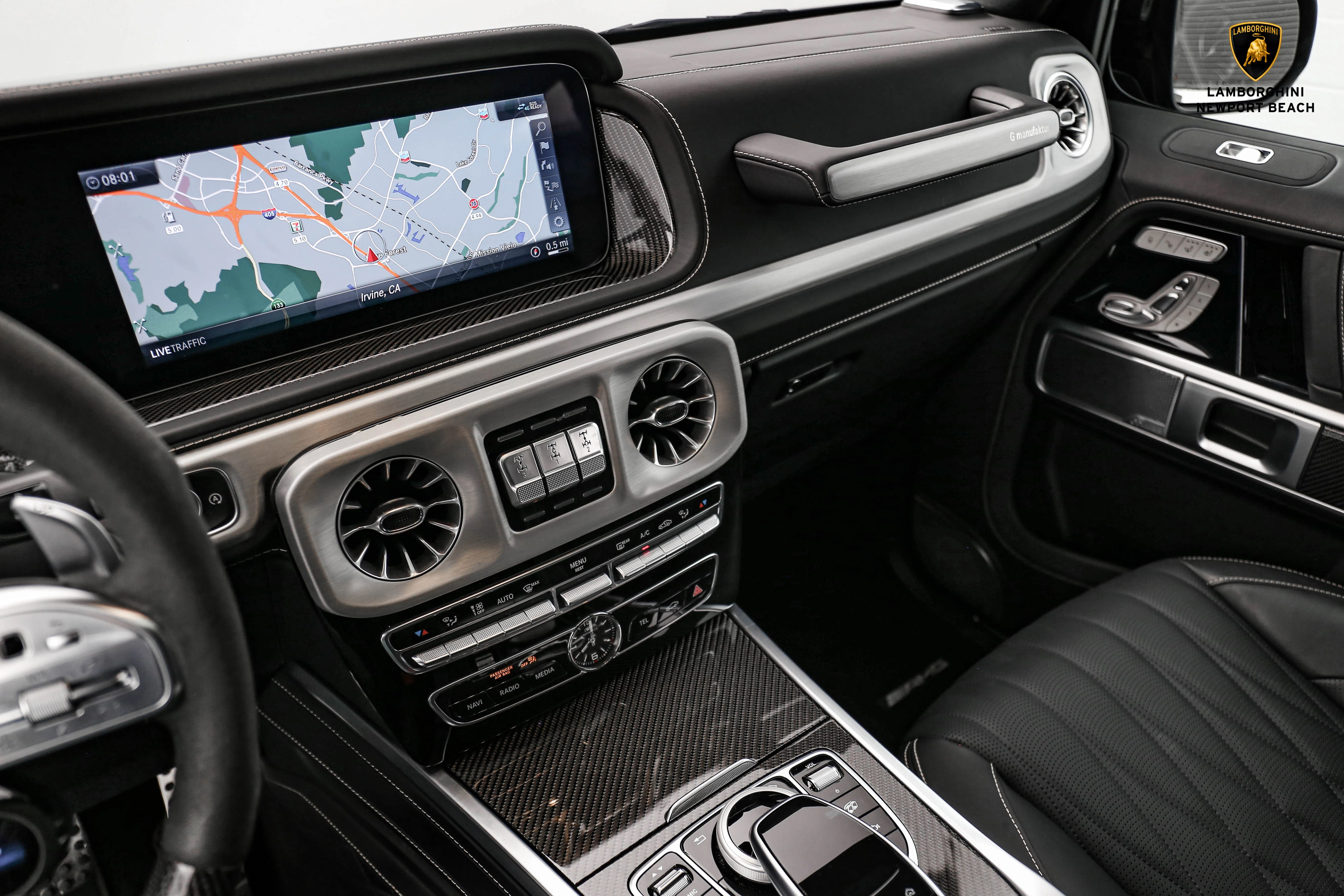 2021 Mercedes-Benz G 63 AMG interior, Black, Full leather
