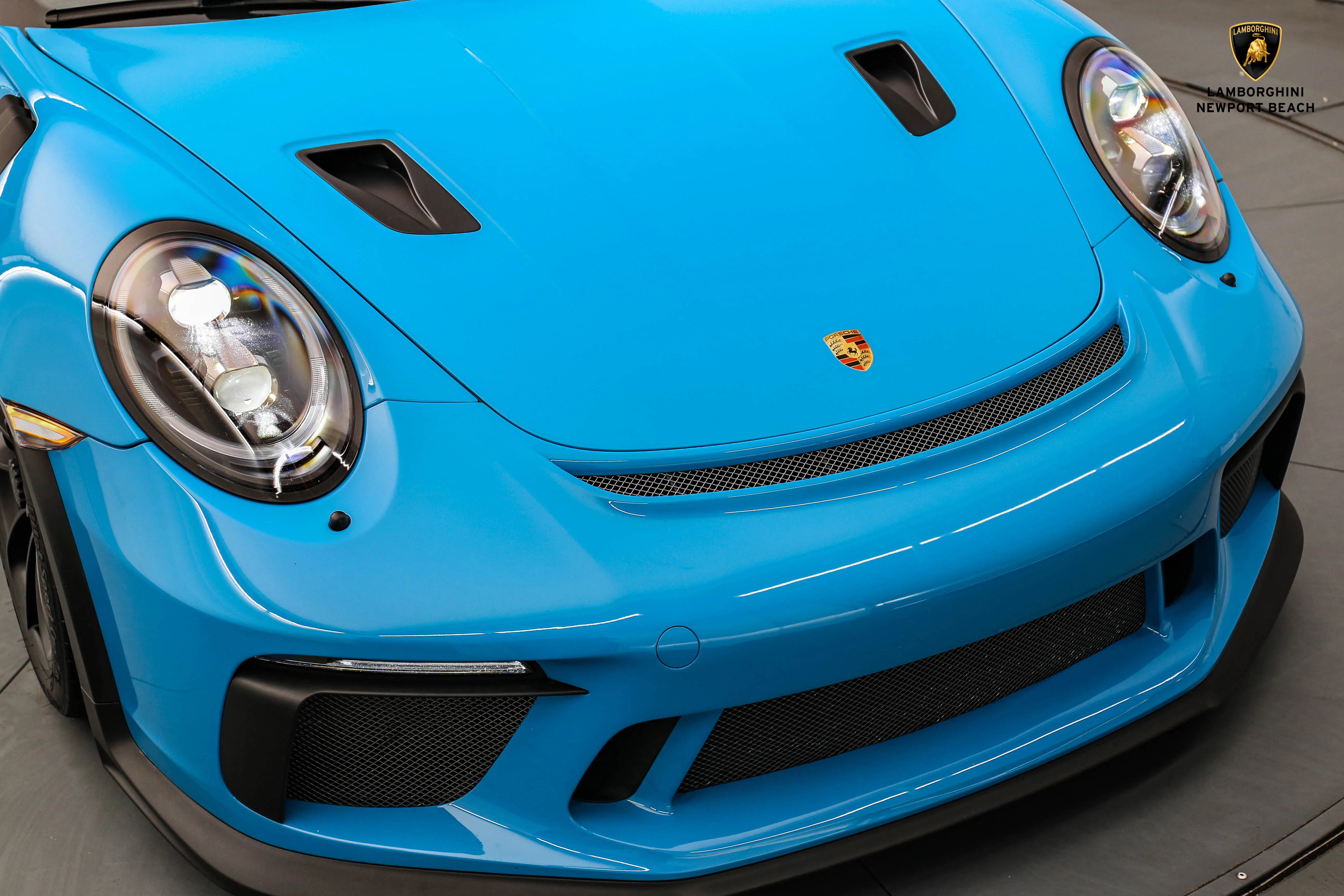 2019 Porsche 911 GT3 RS for sale, exterior, Miami Blue