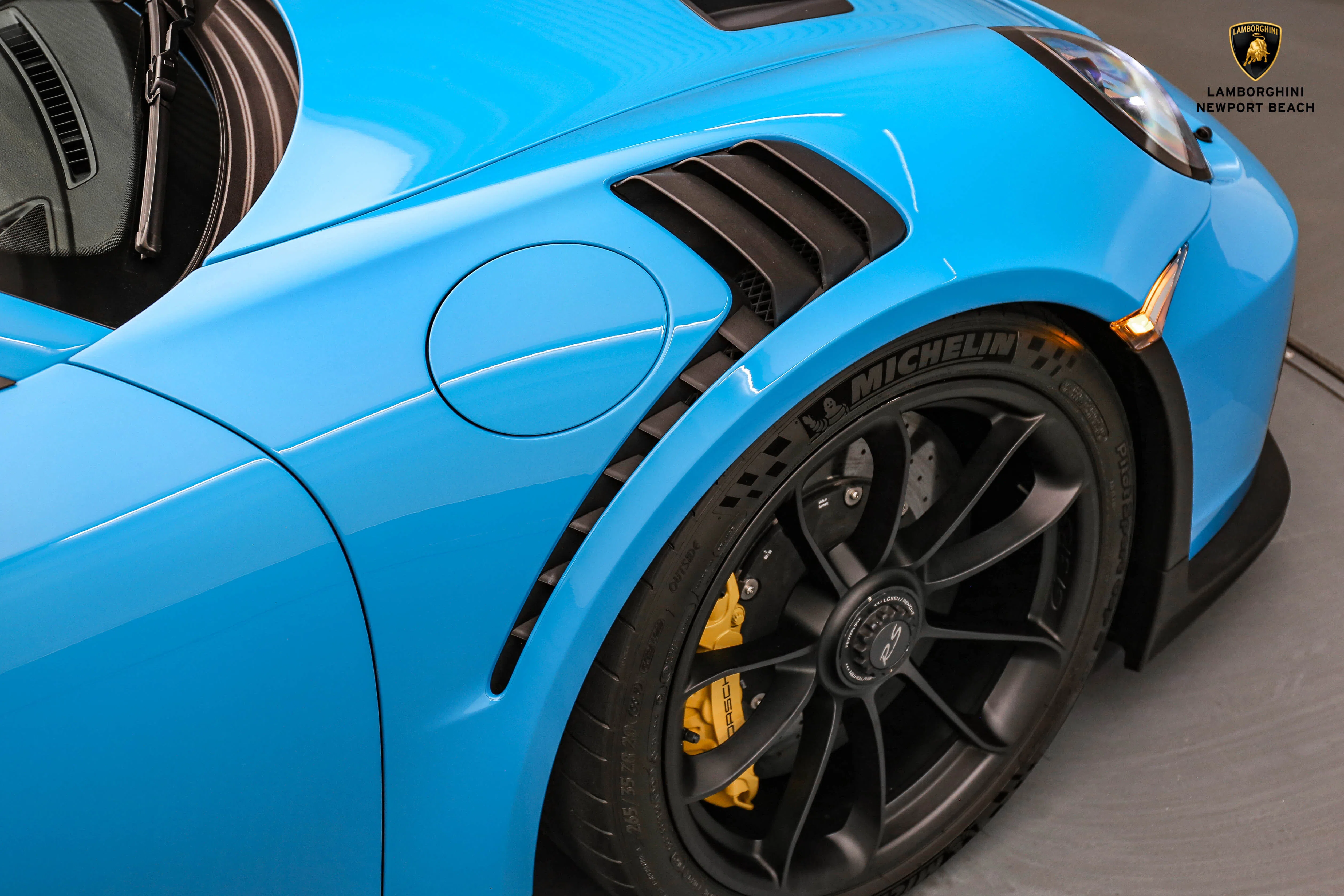 2019 Porsche 911 GT3 RS for sale, exterior, Miami Blue