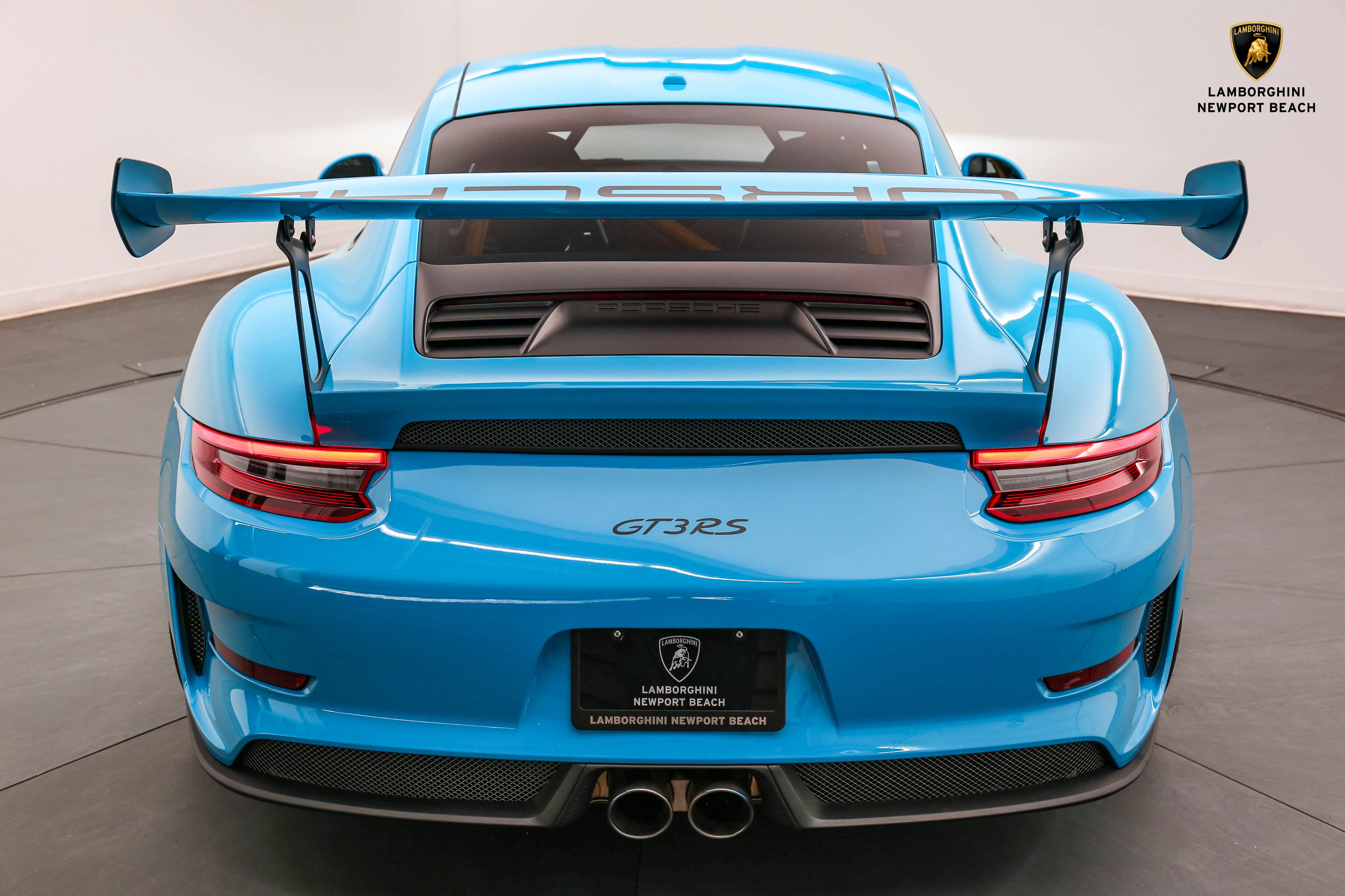 2019 Porsche 911 GT3 RS for sale, exterior, Miami Blue