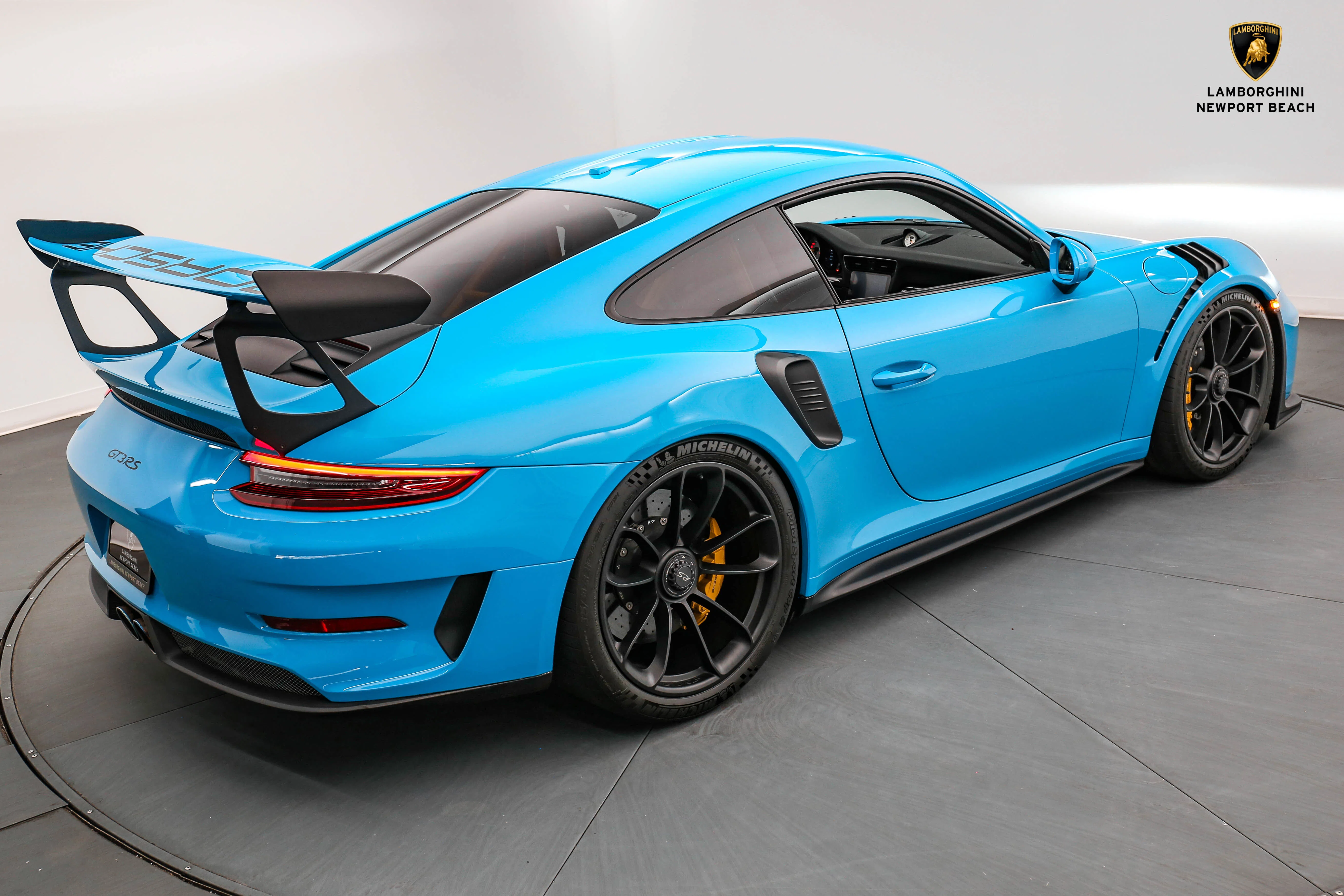 2019 Porsche 911 GT3 RS for sale, exterior, Miami Blue