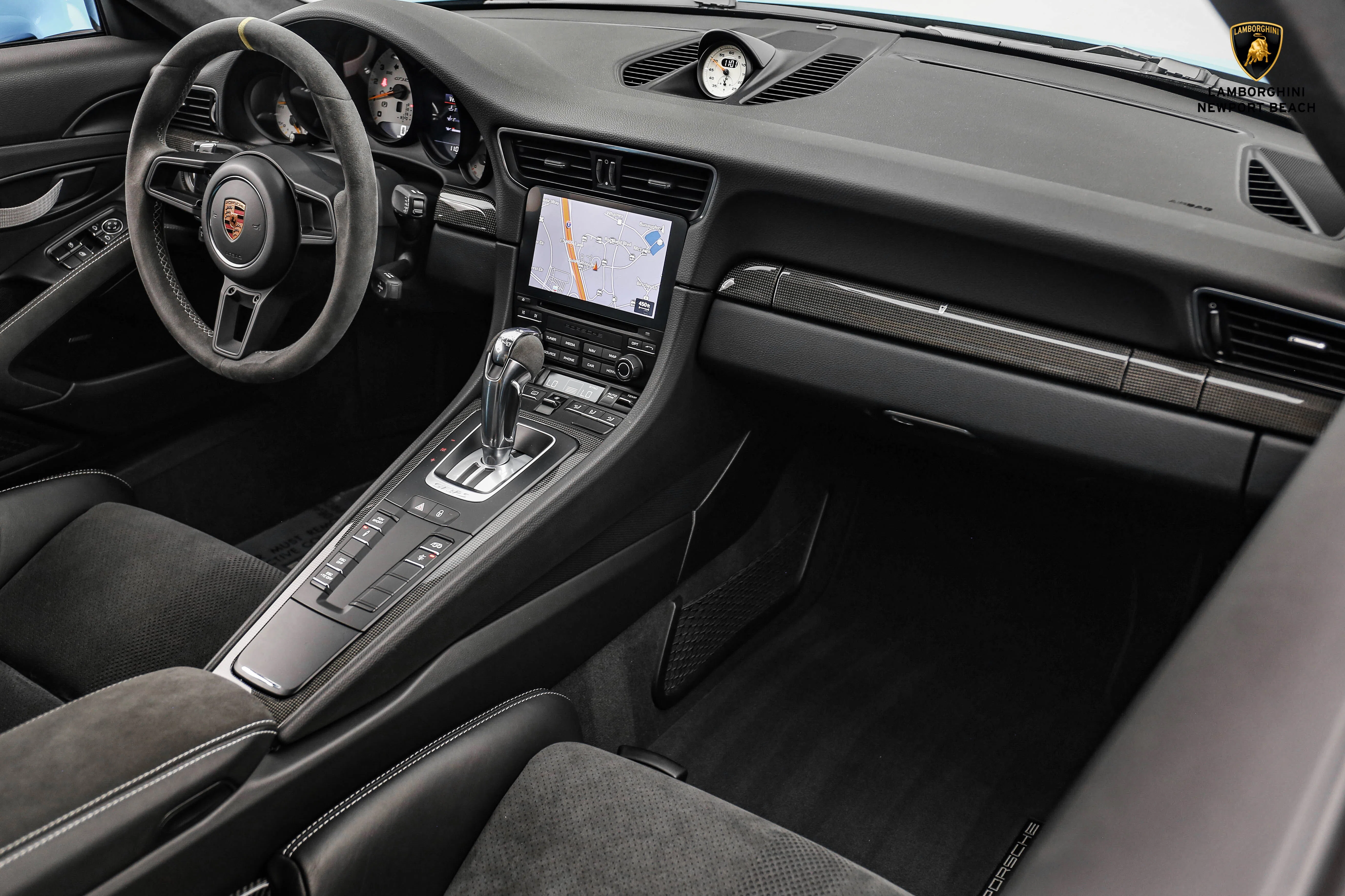2019 Porsche 911 GT3 RS interior, dashboard, Black