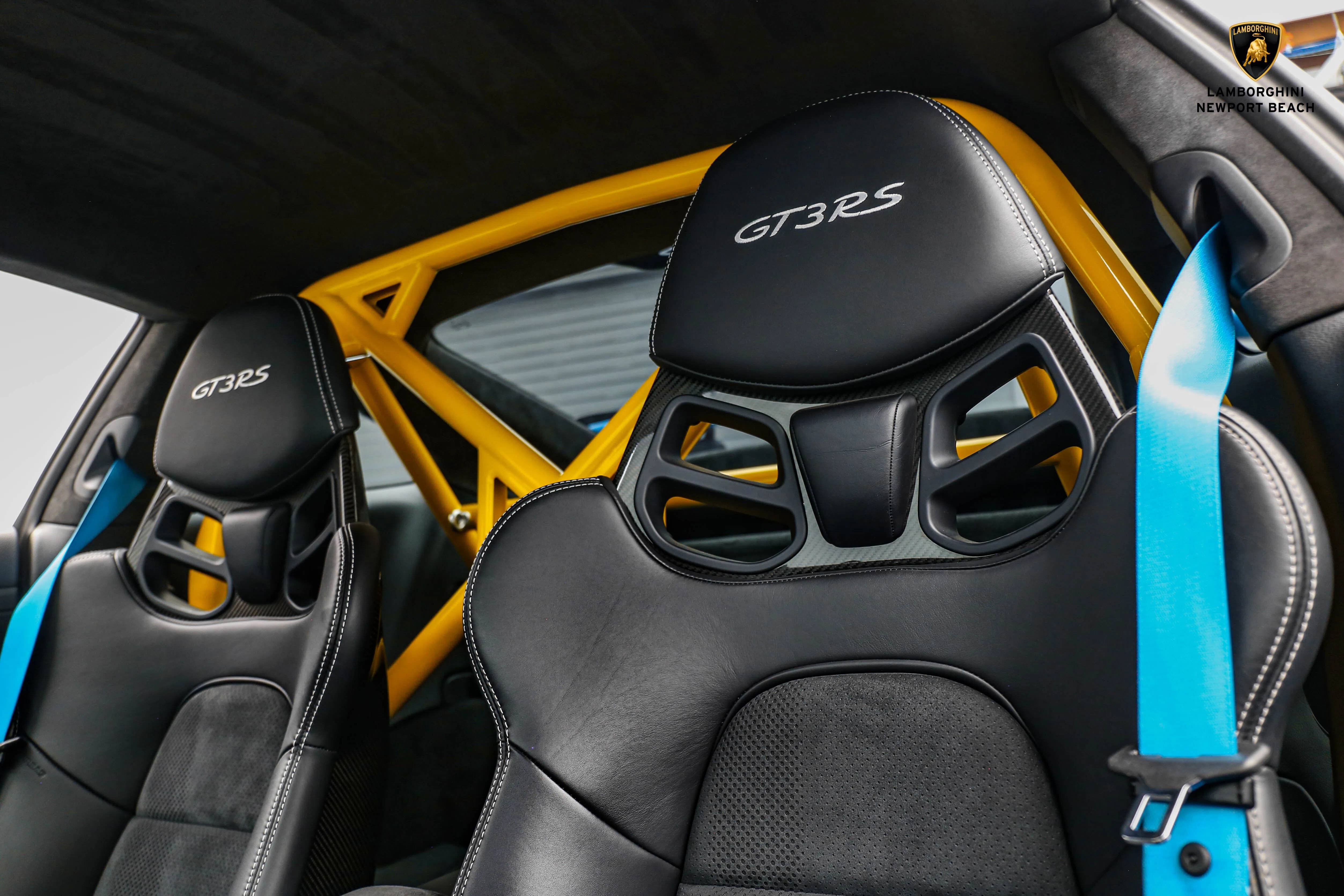 2019 Porsche 911 GT3 RS interior, seats, Black