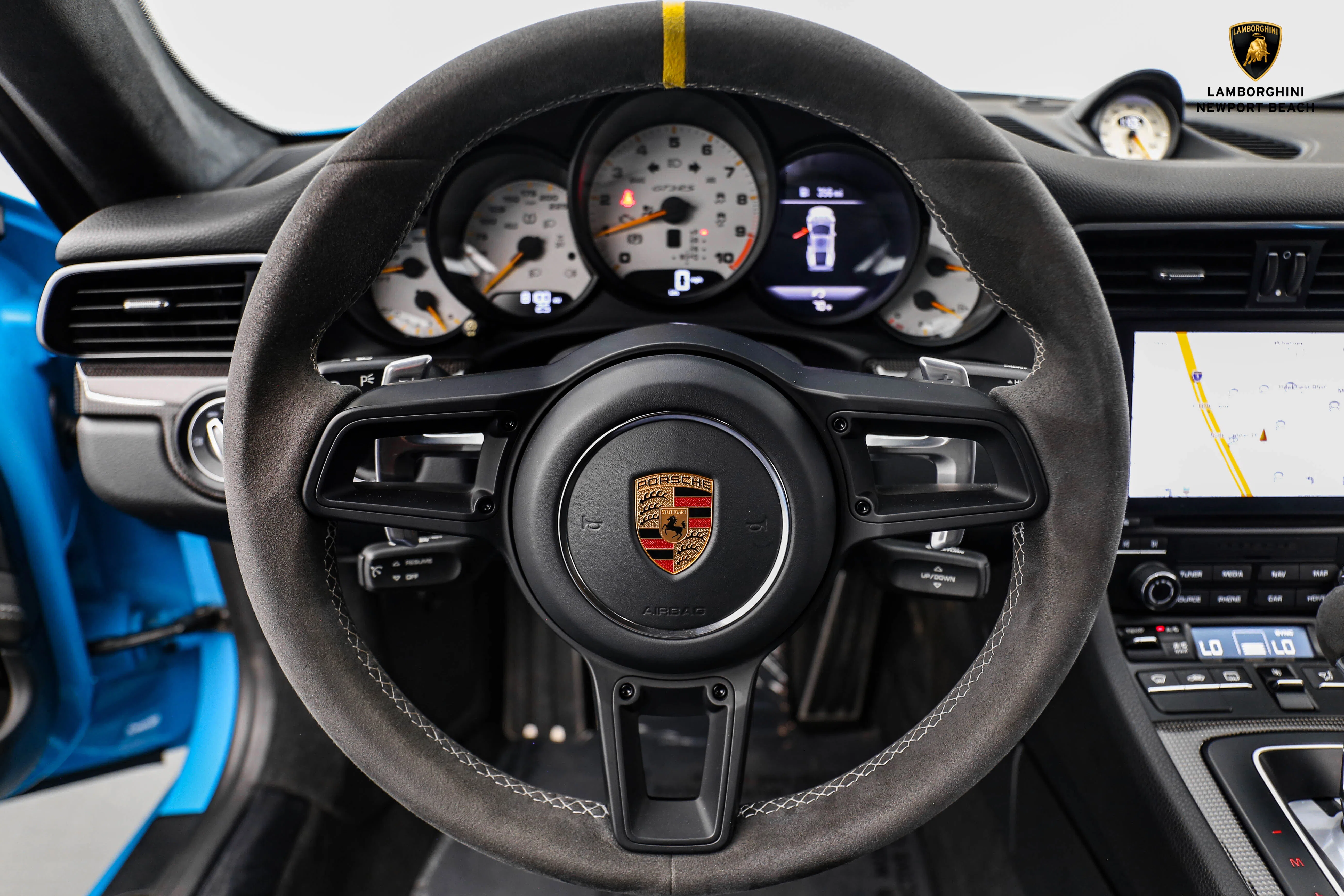2019 Porsche 911 GT3 RS interior, Black