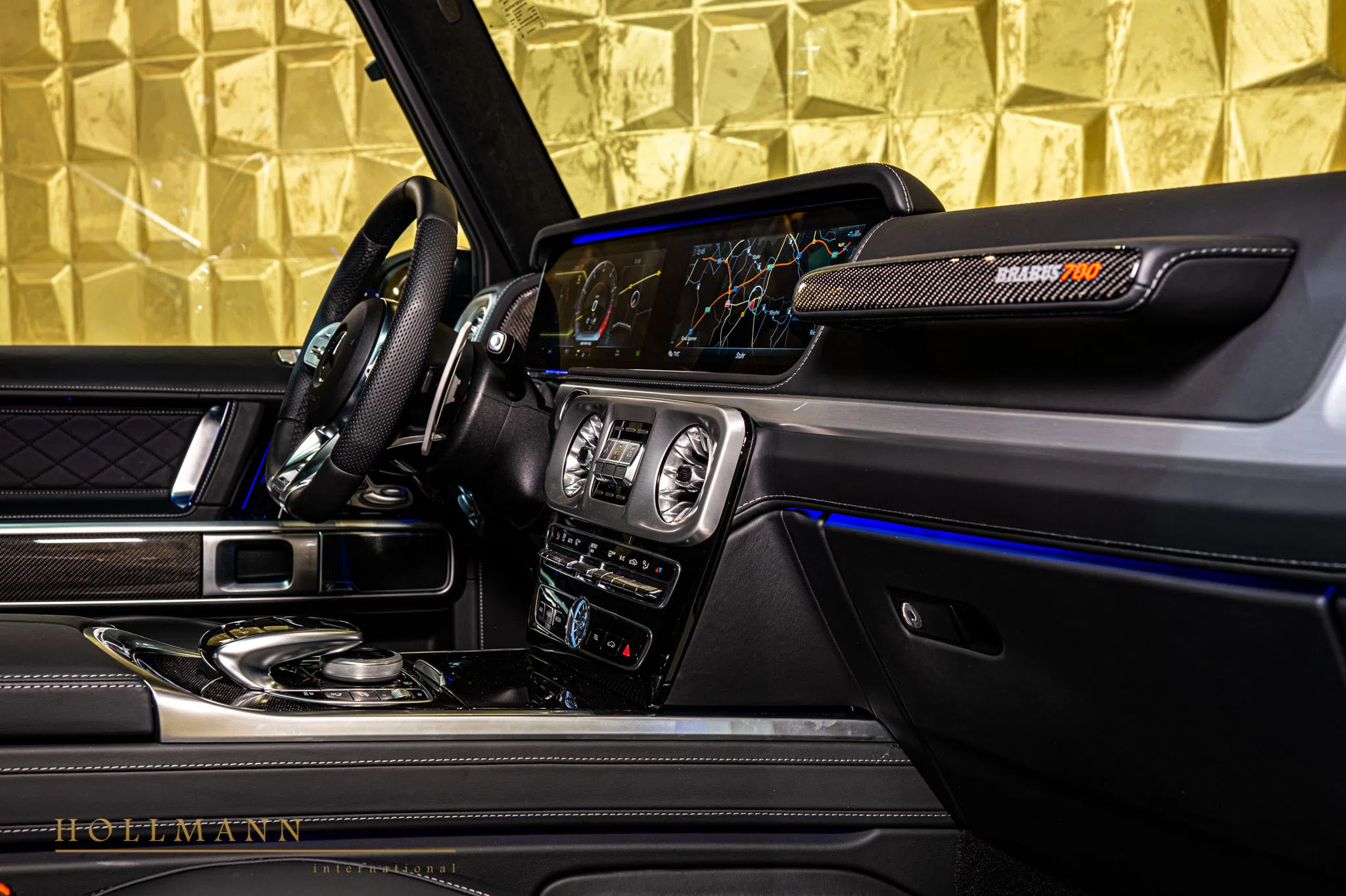 2021 BRABUS G 700 Widestar interior, dashboard