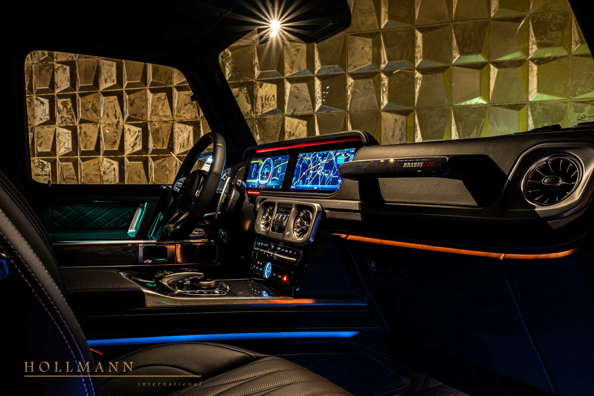 2021 BRABUS G 700 Widestar interior, dashboard