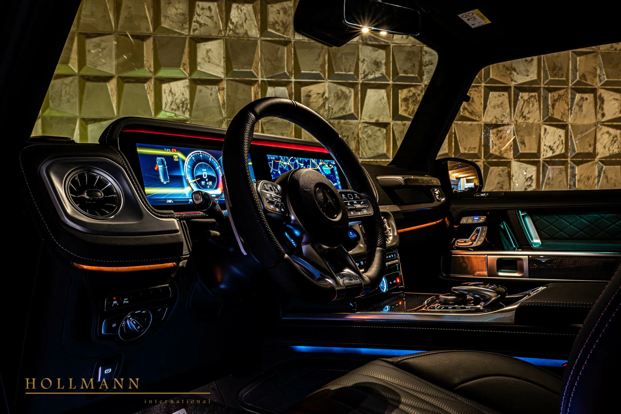 2021 BRABUS G 700 Widestar interior, dashboard